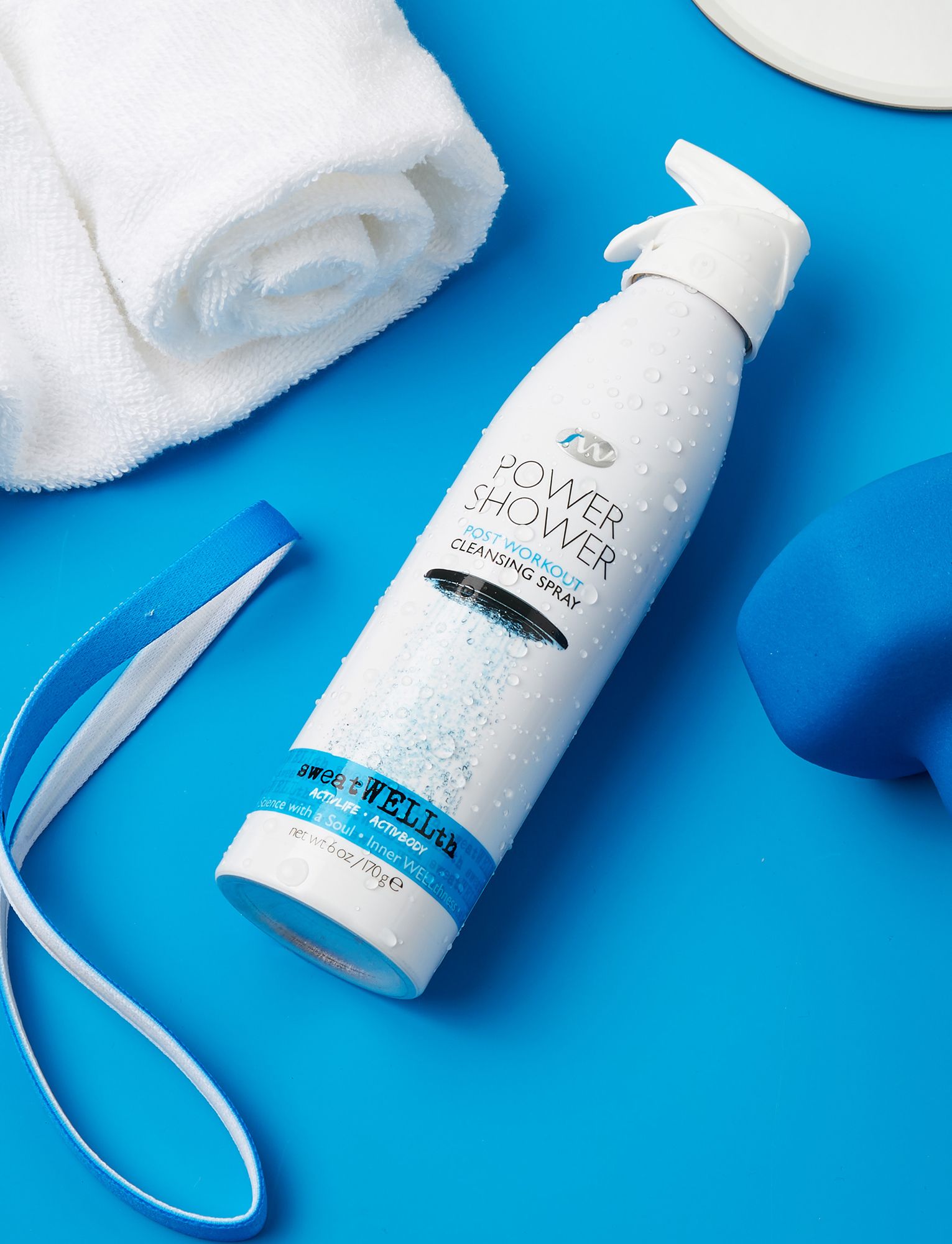sweatWELLth Power Shower Cleansing Spray product image