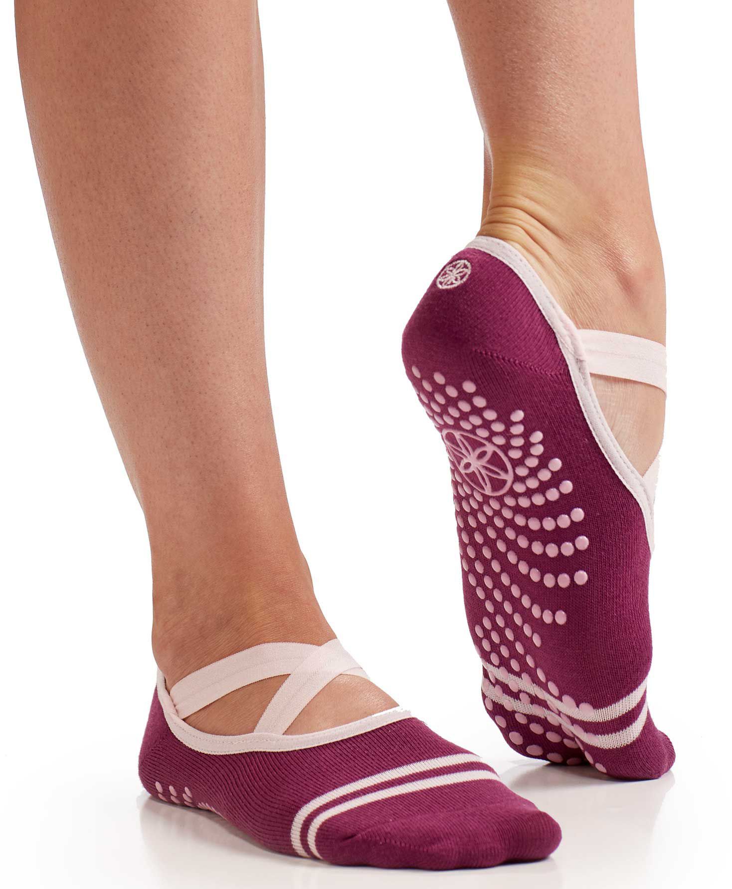 Gaiam Studio Select Yoga-Barre Mulberry Socks product image