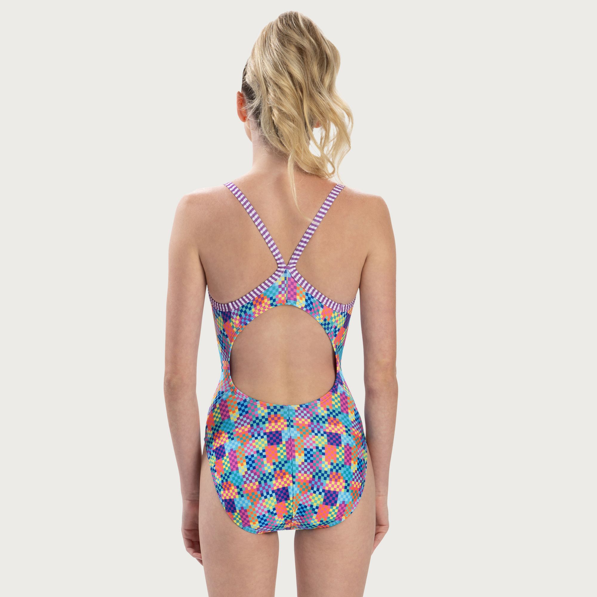 Dolfin Women's Uglies Print V-2 Back One Piece Swimsuit product image