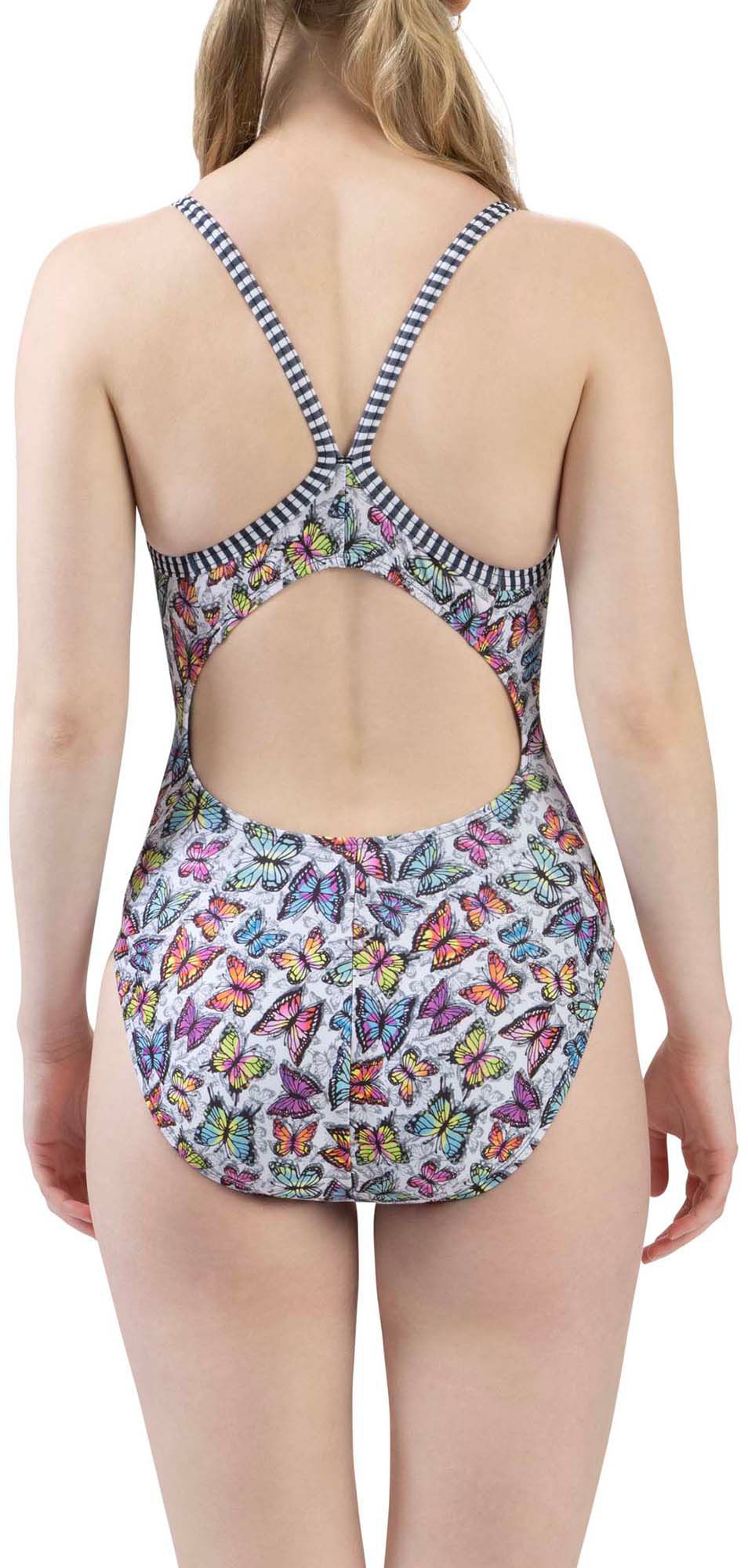 Dolfin Women's Uglies Fly Away Printed One Piece Swimsuit