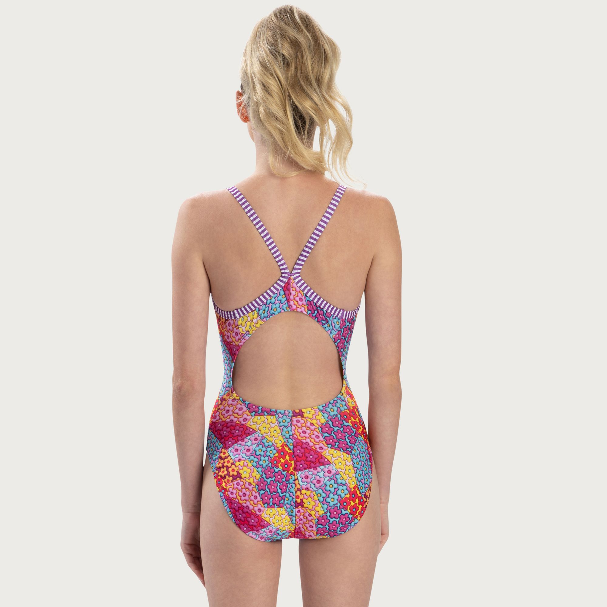 Dolfin Women's XtraSleek Print V2 Back One Piece Swimsuit product image