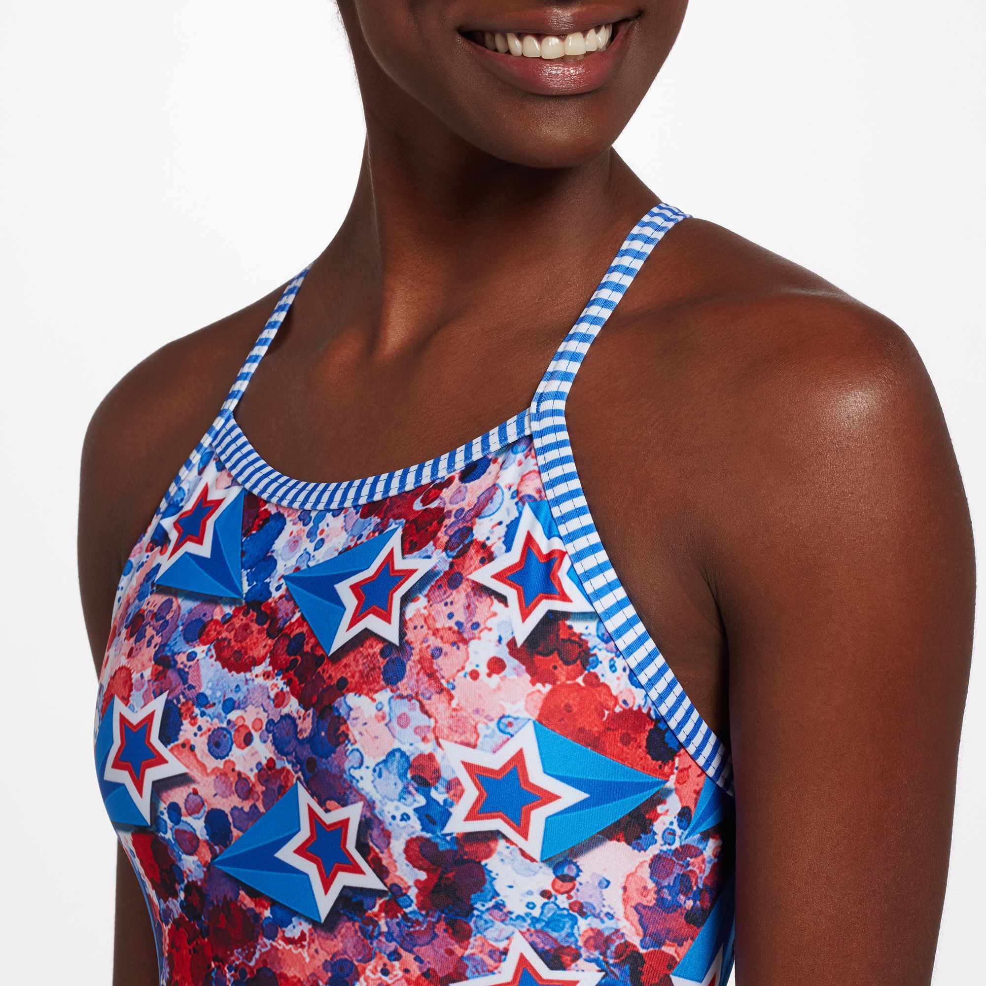 liberty print bathing suit