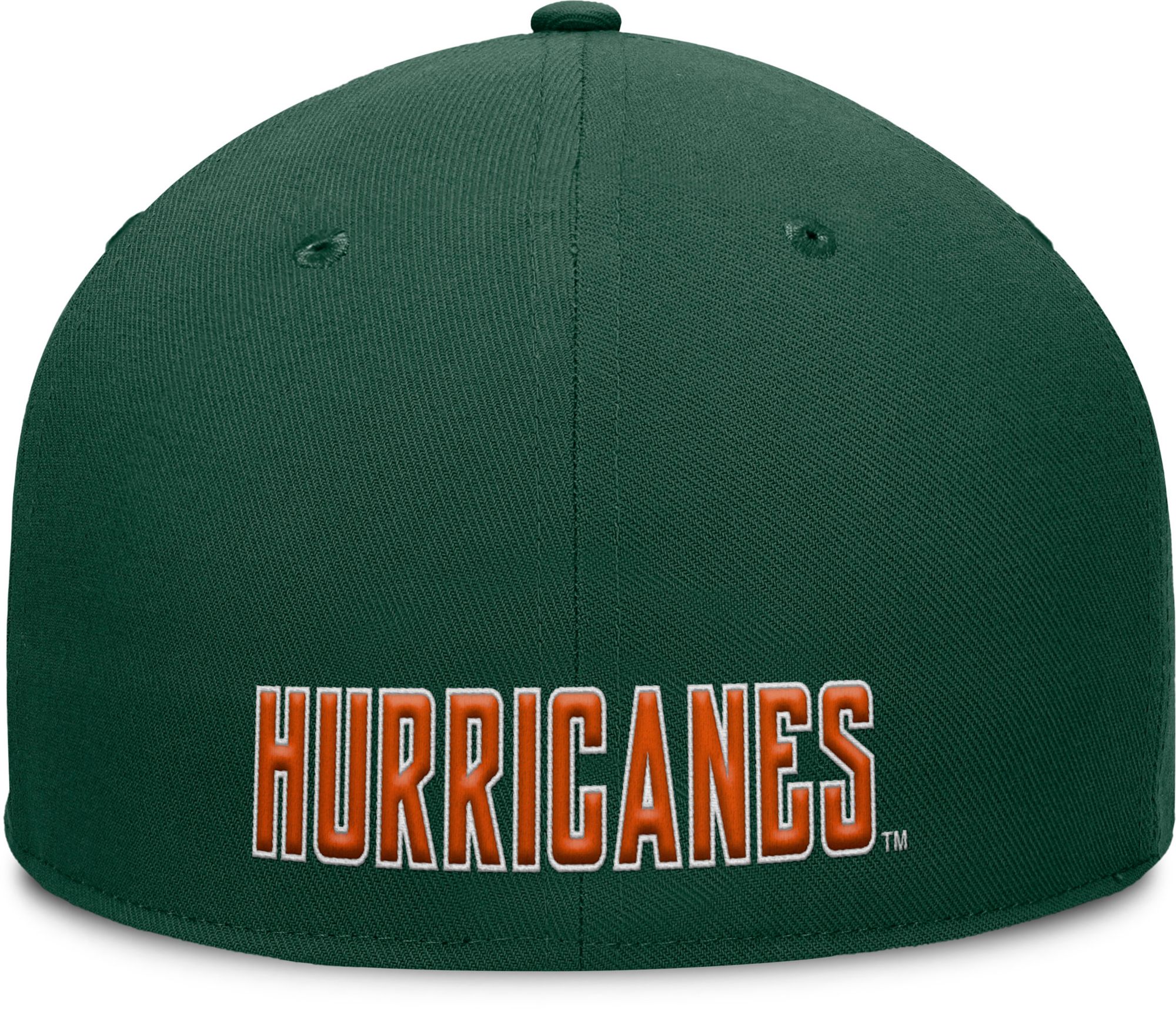 NCAA Adult Miami Hurricanes Green Rebound Evergreen Flex Hat product image