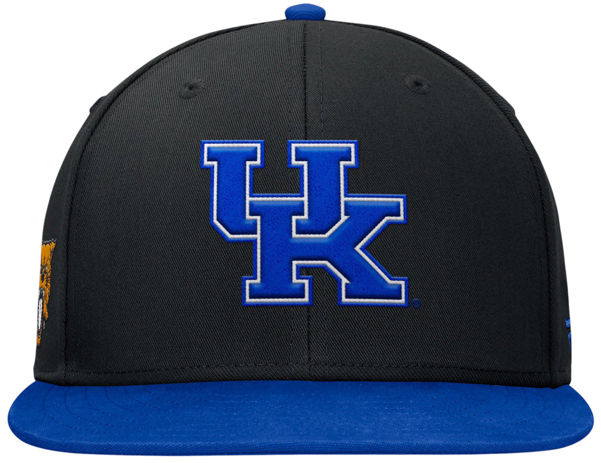NCAA Adult Kentucky Wildcats Black/Royal Rebound Flexfit Hat product image