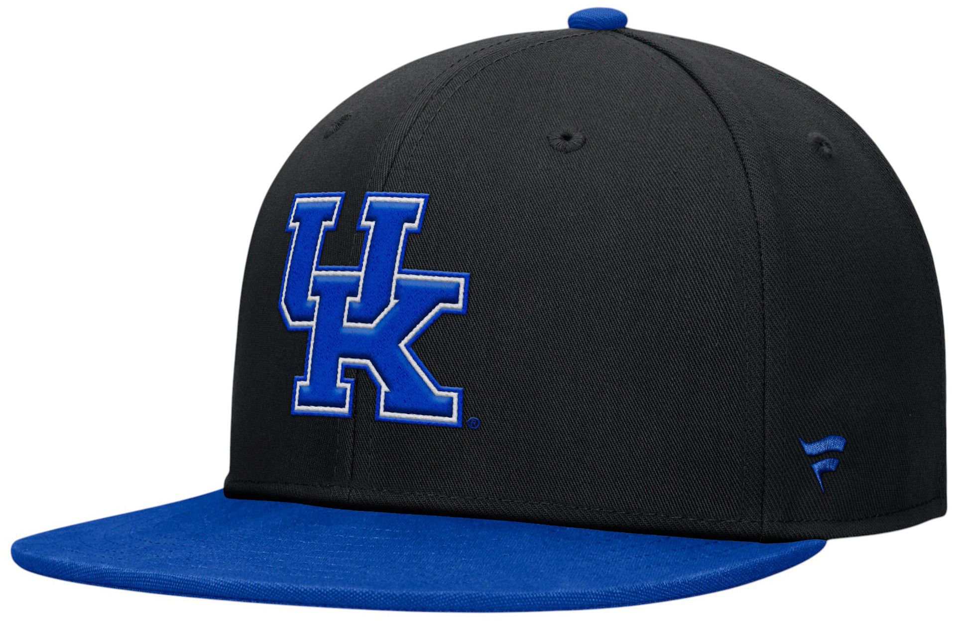 NCAA Adult Kentucky Wildcats Black/Royal Rebound Flexfit Hat product image