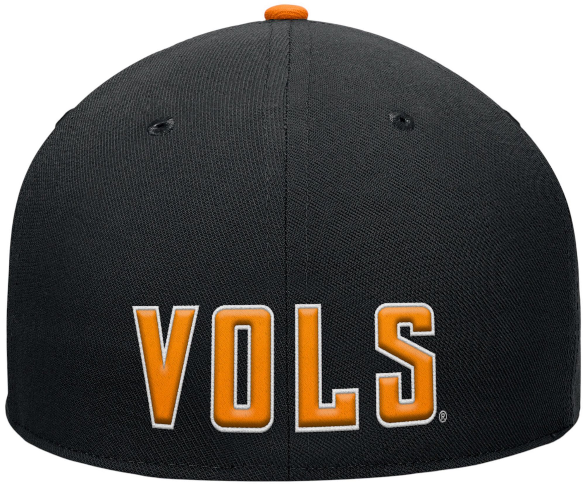 NCAA Adult Tennessee Volunteers Black/Orange Rebound Flexfit Hat product image