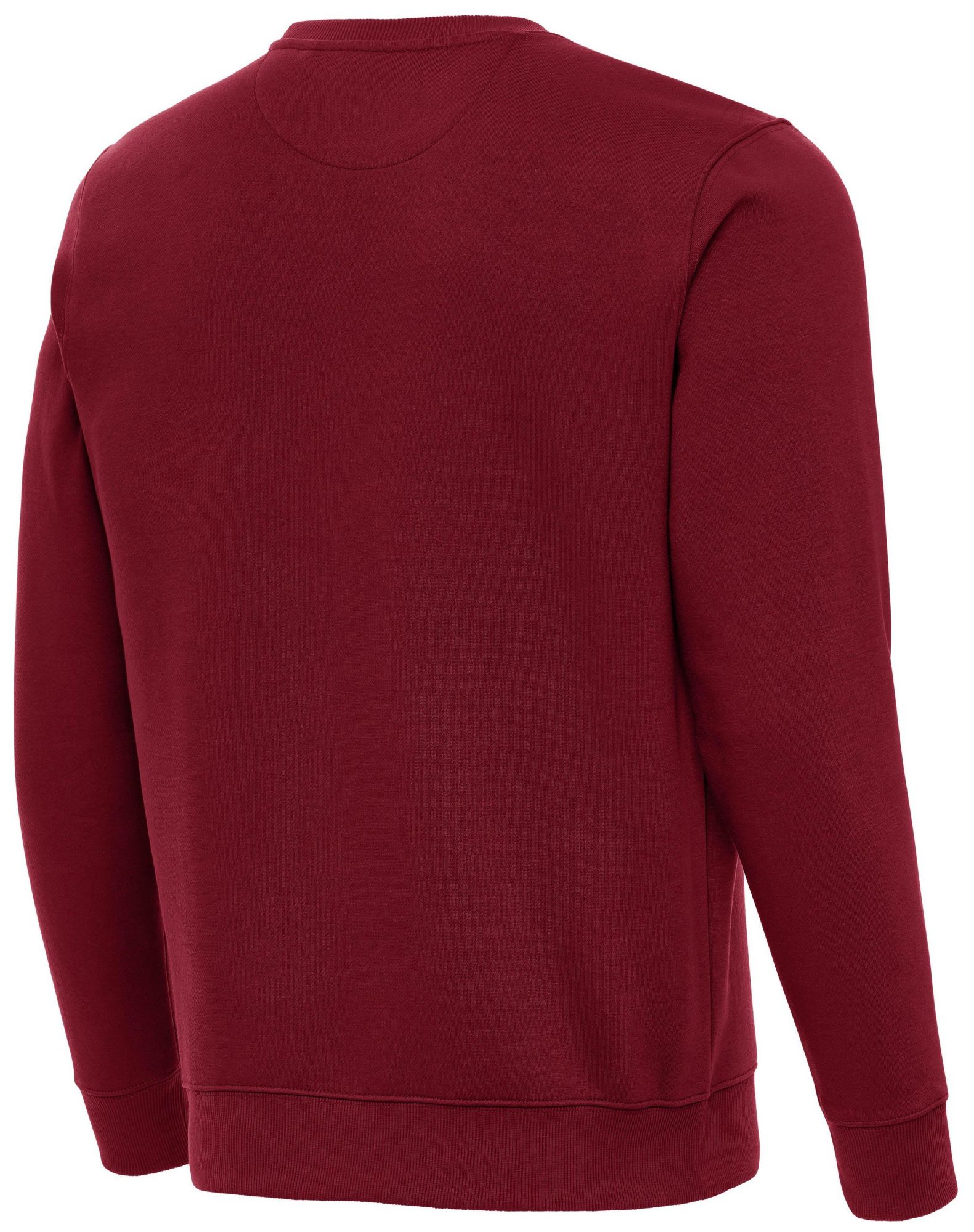 Antigua Men's Arkansas Razorbacks Cardinal Red Victory Pullover Crewneck Sweatshirt product image
