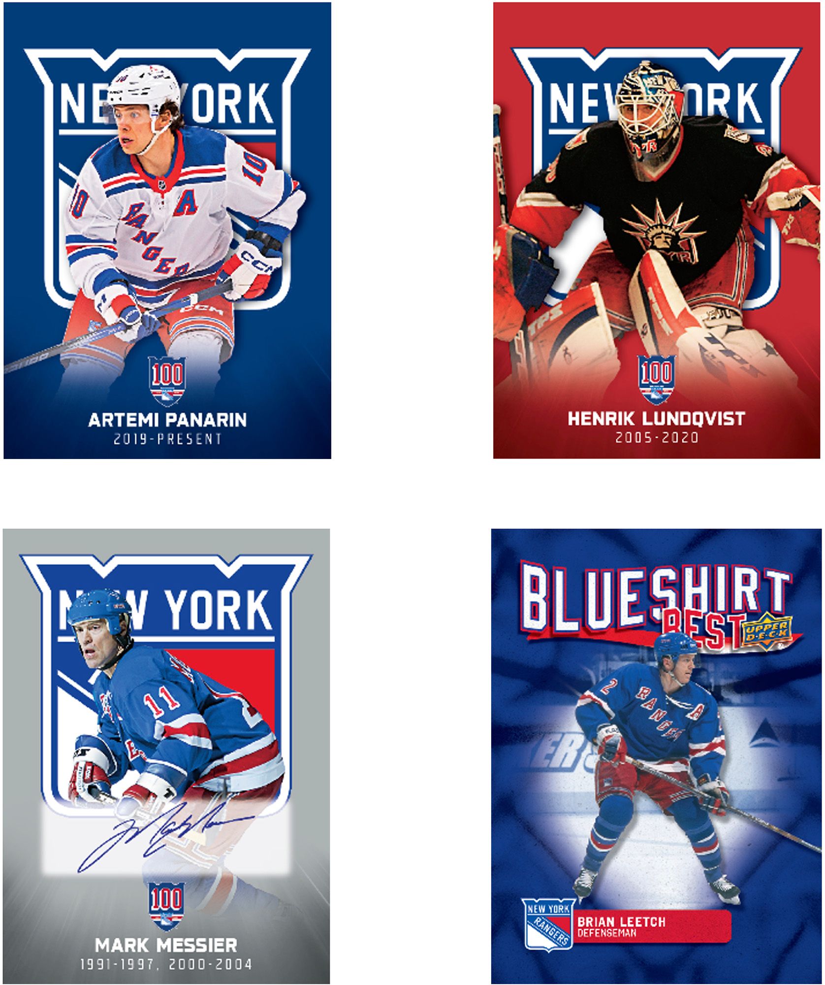 2025-26 Upper Deck New York Rangers Centennial Box Set product image