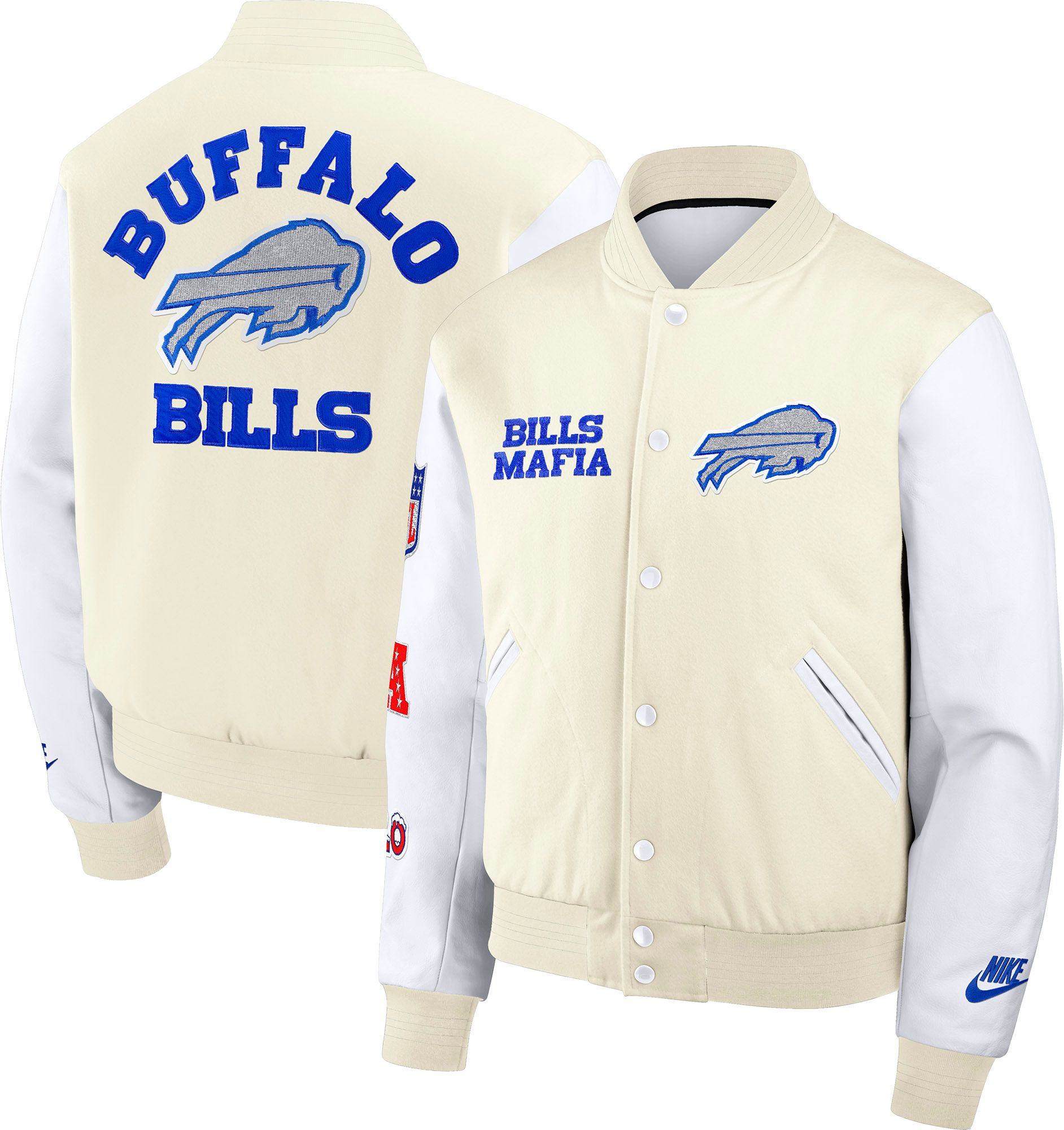 Nike Men's Buffalo Bills NFL Rivalries Varsity Jacket product image