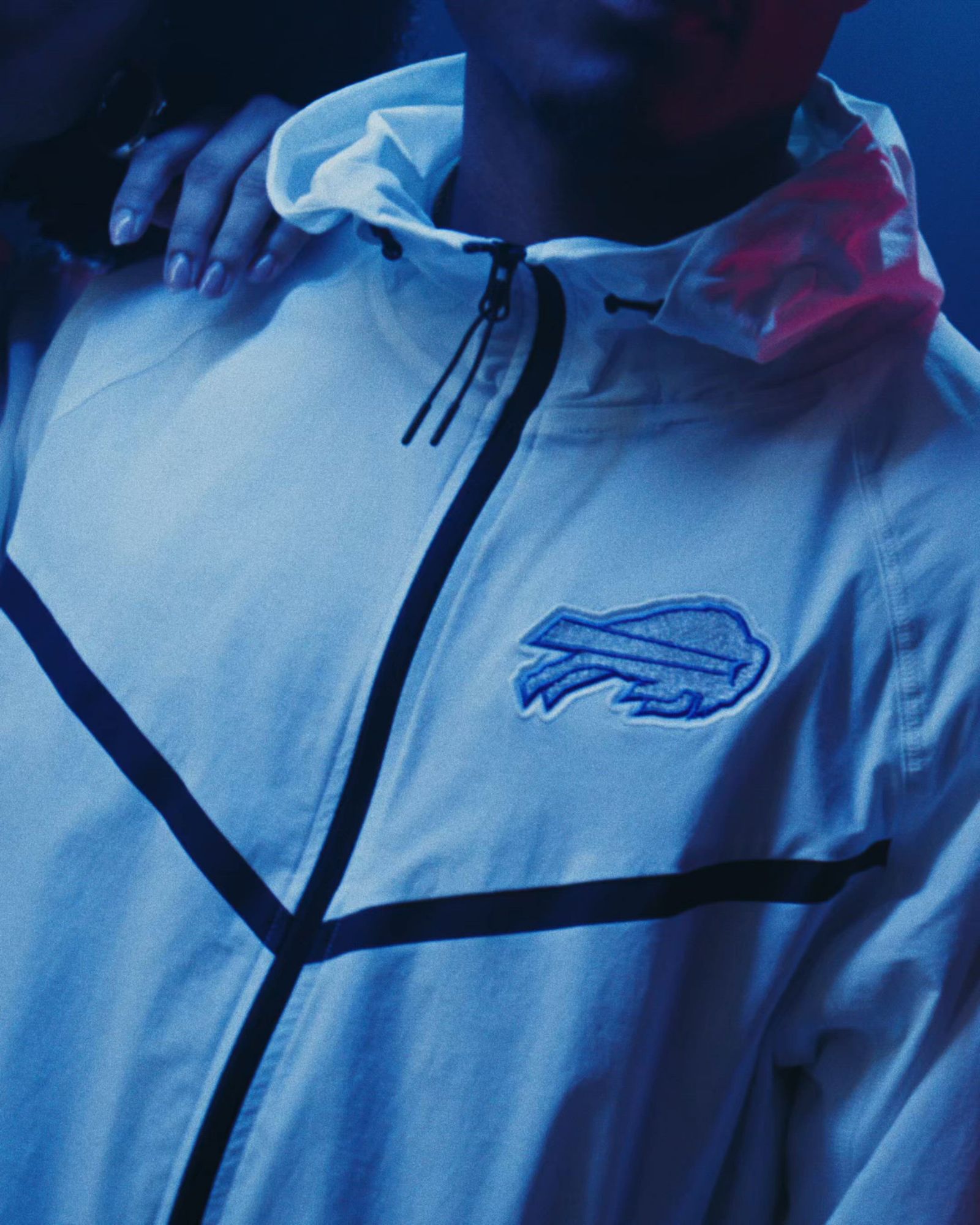 Nike Men's Buffalo Bills NFL Rivalries Varsity Jacket product