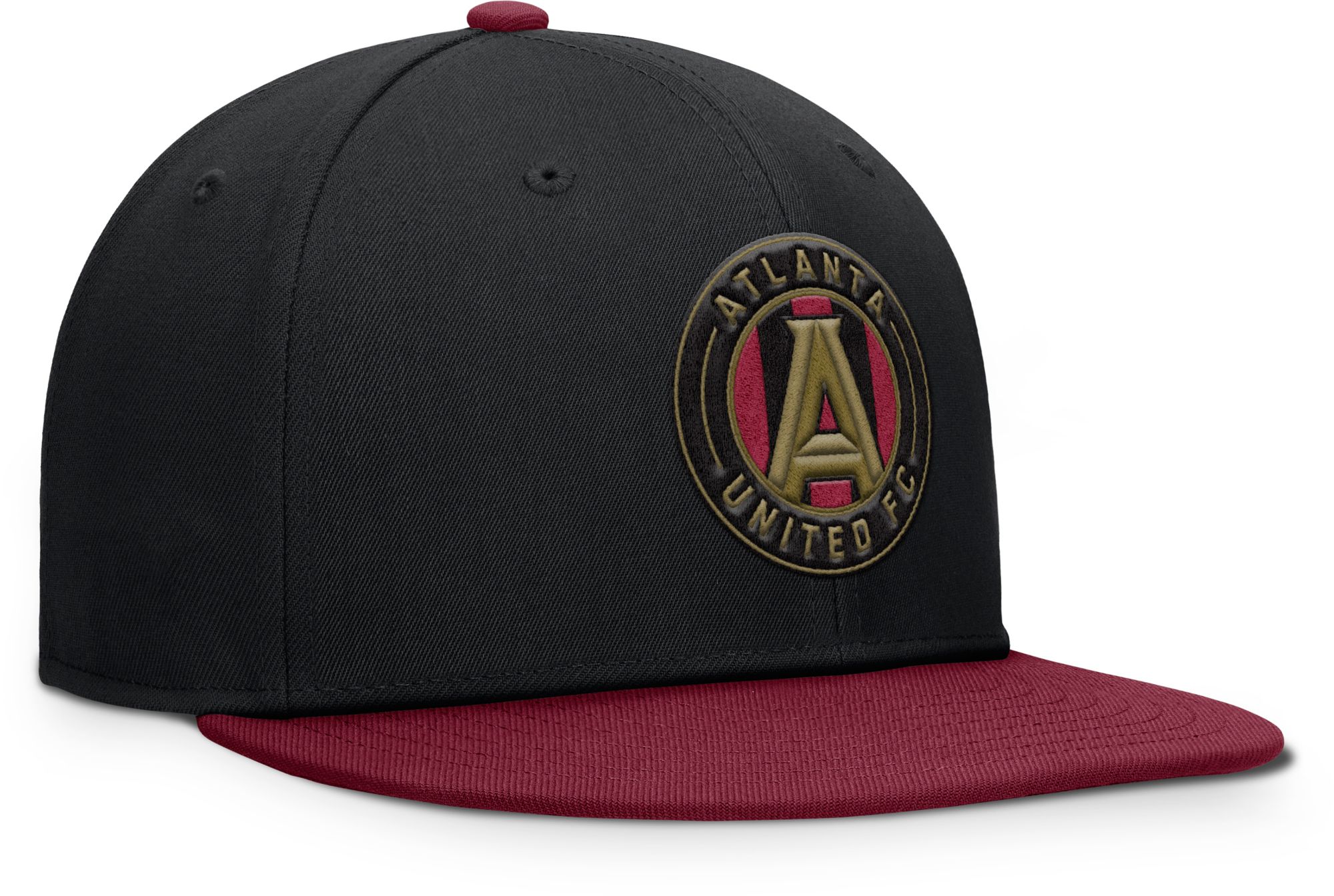 MLS Adult Atlanta United Black Logo Snapback Adjustable Hat product image