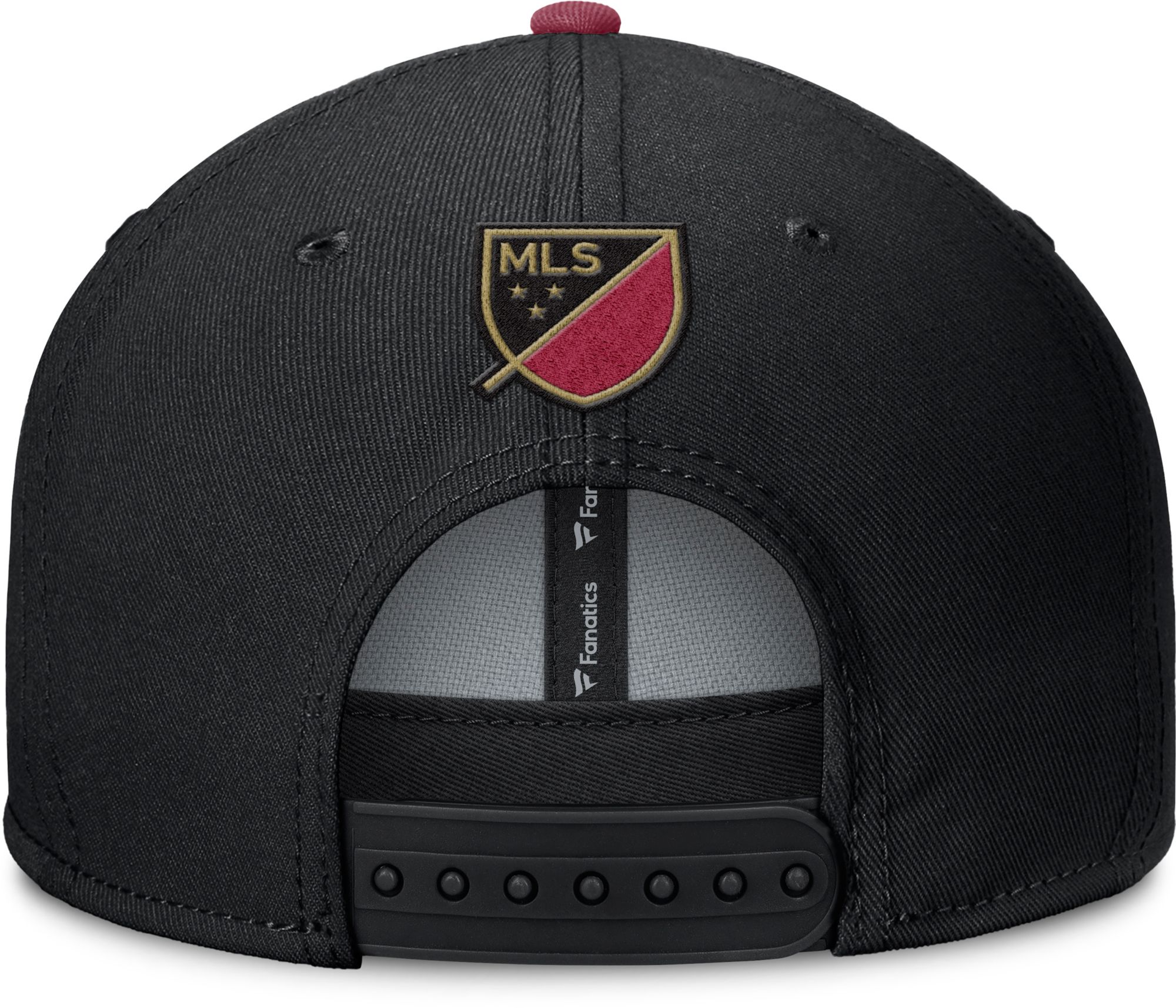 MLS Adult Atlanta United Black Logo Snapback Adjustable Hat product image