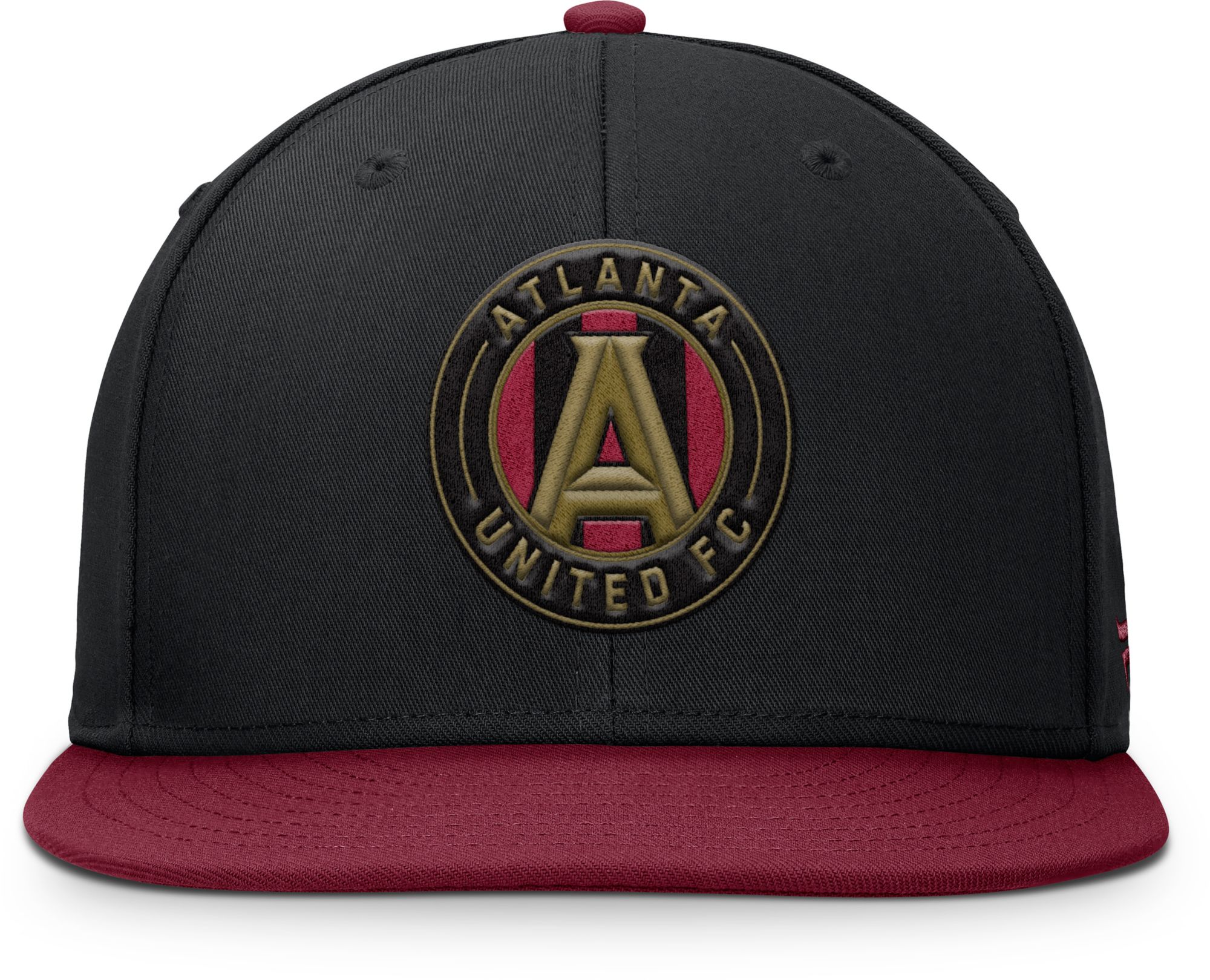 MLS Adult Atlanta United Black Logo Snapback Adjustable Hat product image
