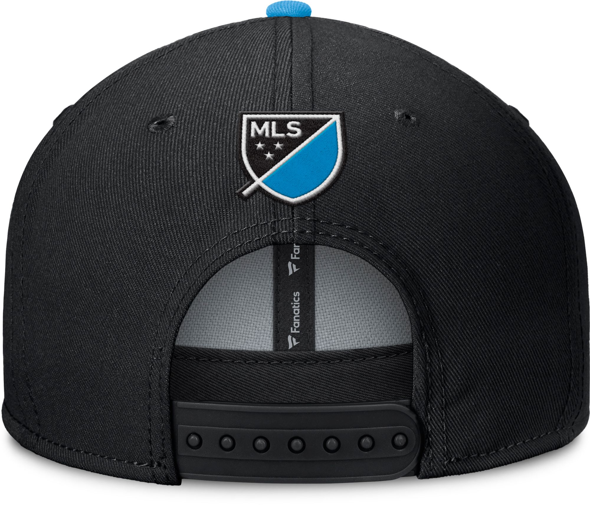 MLS Adult Charlotte FC Black Logo Snapback Adjustable Hat product image