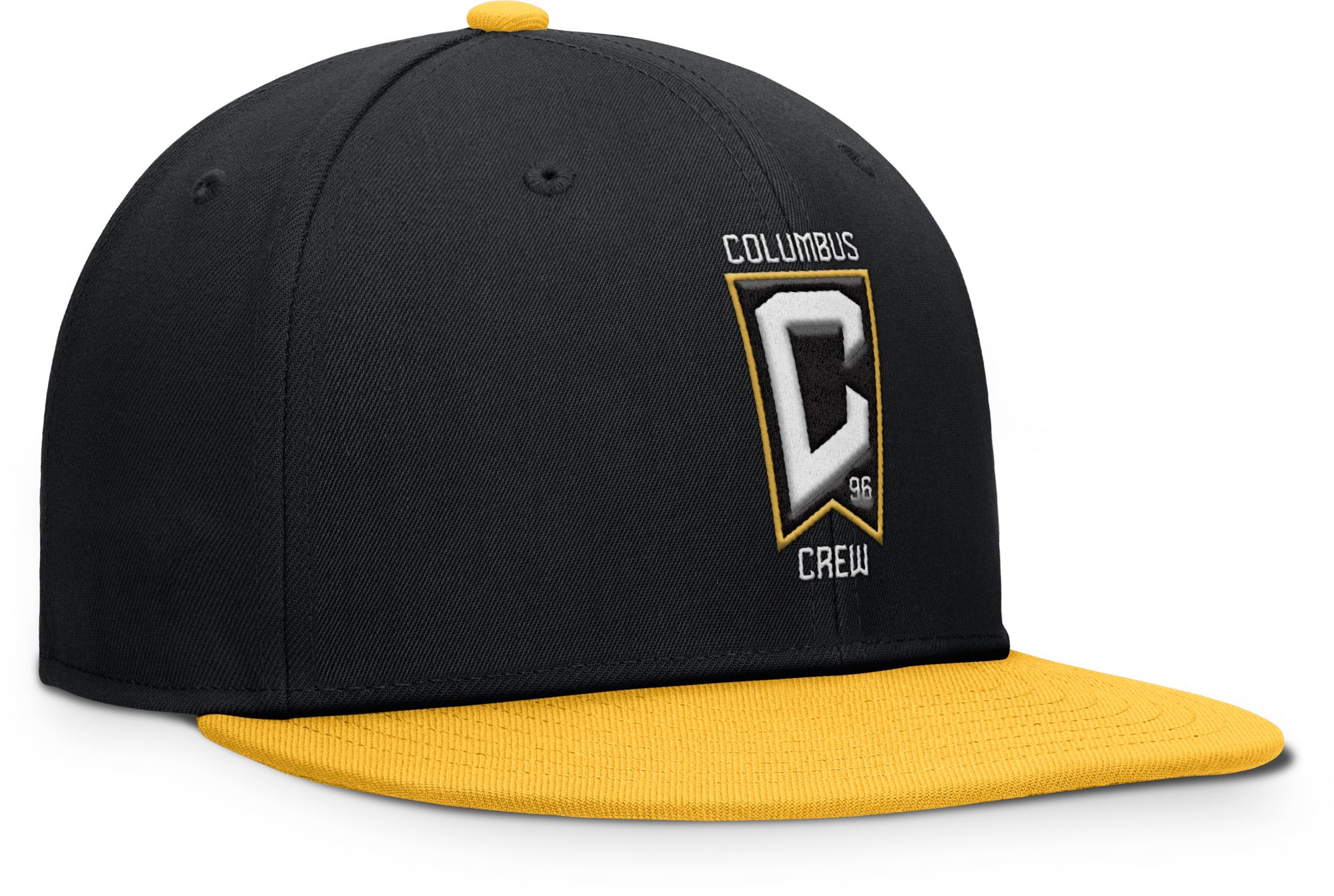 MLS Adult Columbus Crew Black Logo Snapback Adjustable Hat product image