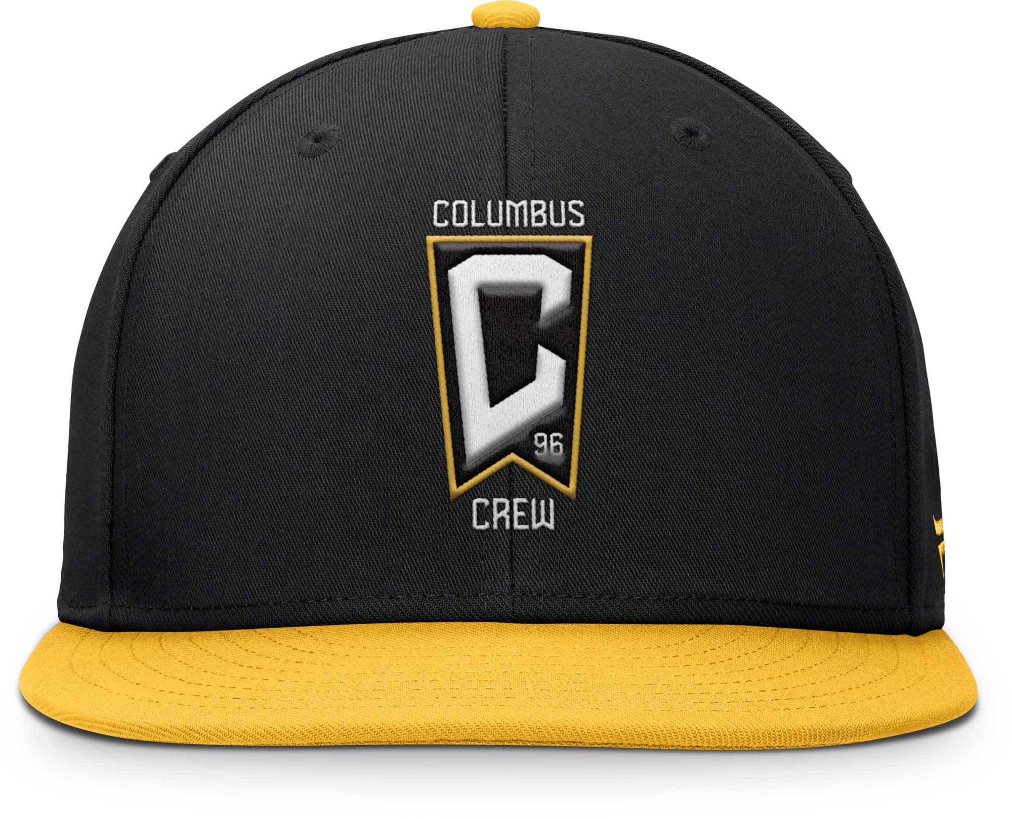 MLS Adult Columbus Crew Black Logo Snapback Adjustable Hat product image
