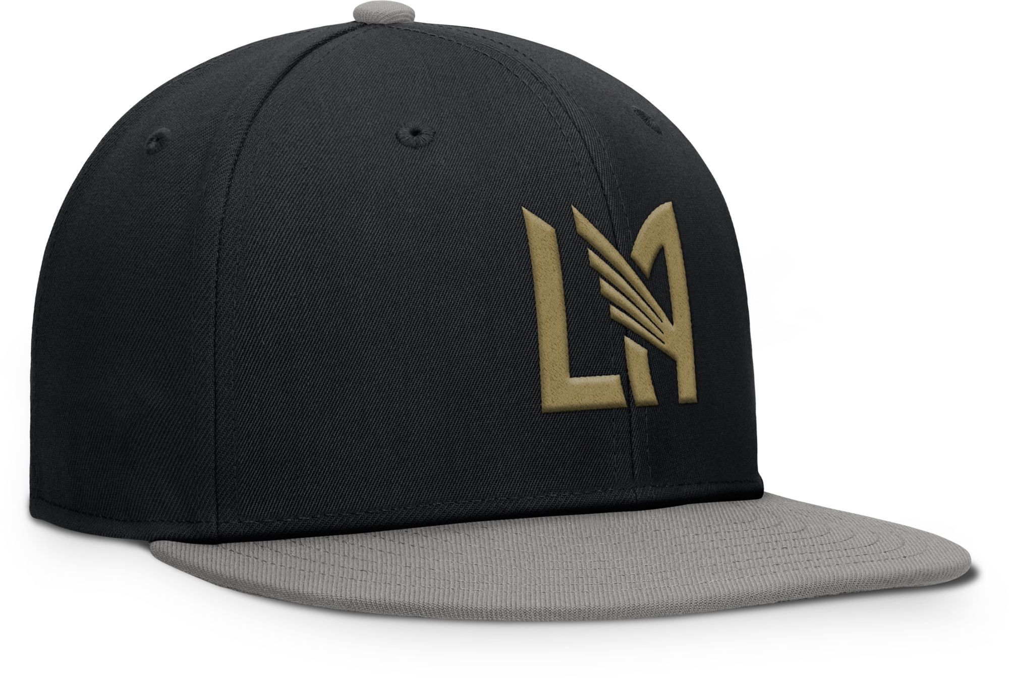 MLS Adult Los Angeles FC Black Logo Snapback Adjustable Hat product image