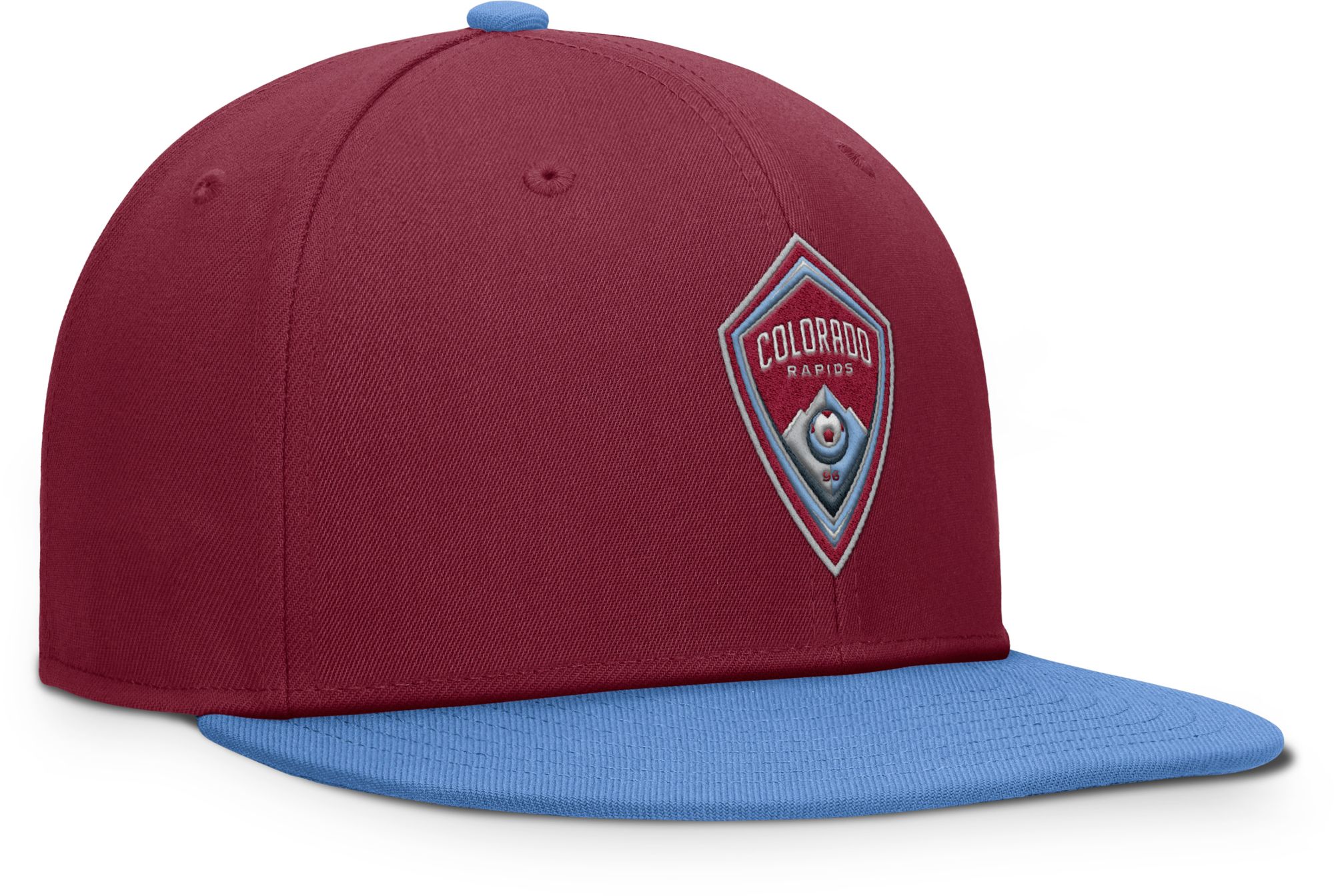 MLS Adult Colorado Rapids Dark Garnet Logo Snapback Adjustable Hat product image