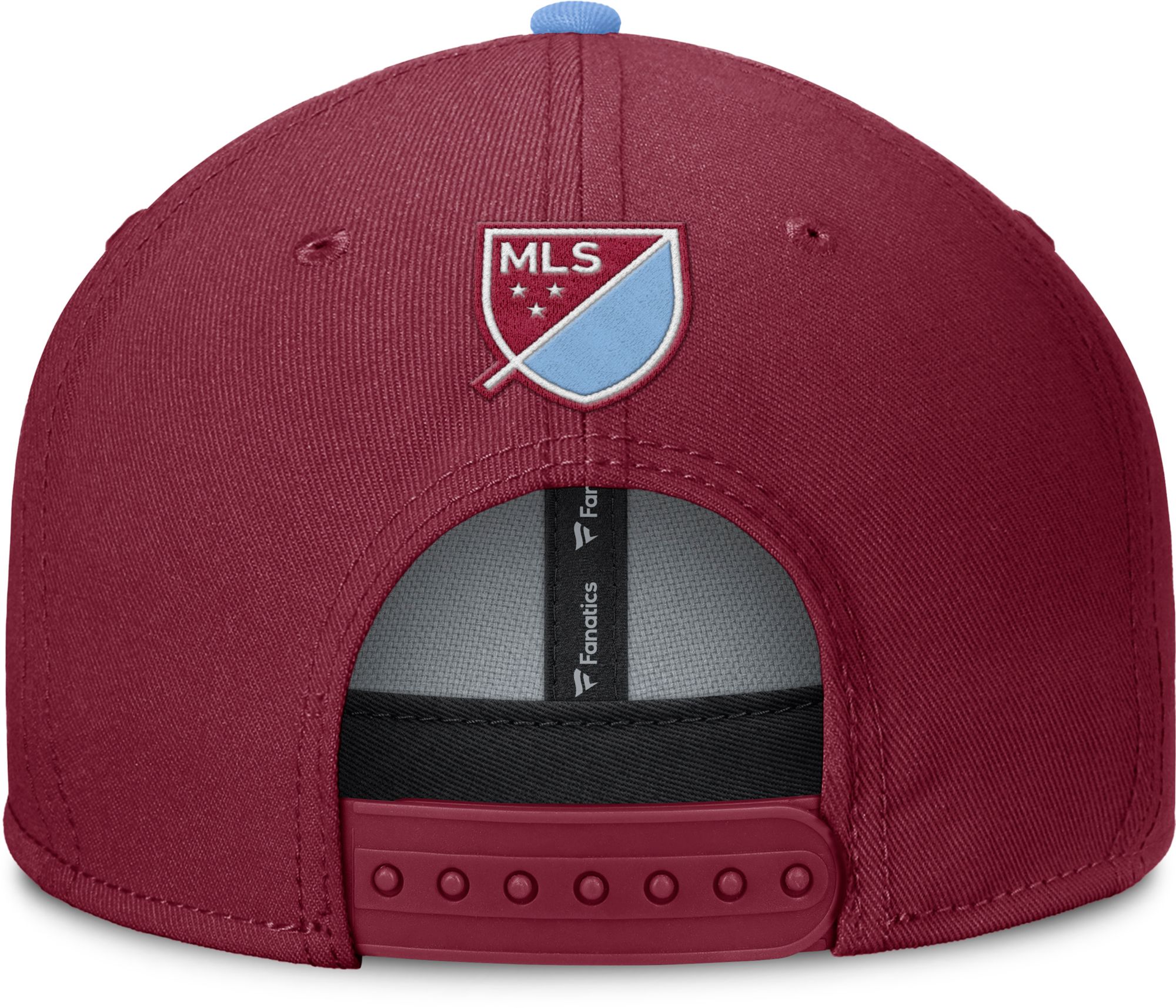MLS Adult Colorado Rapids Dark Garnet Logo Snapback Adjustable Hat product image