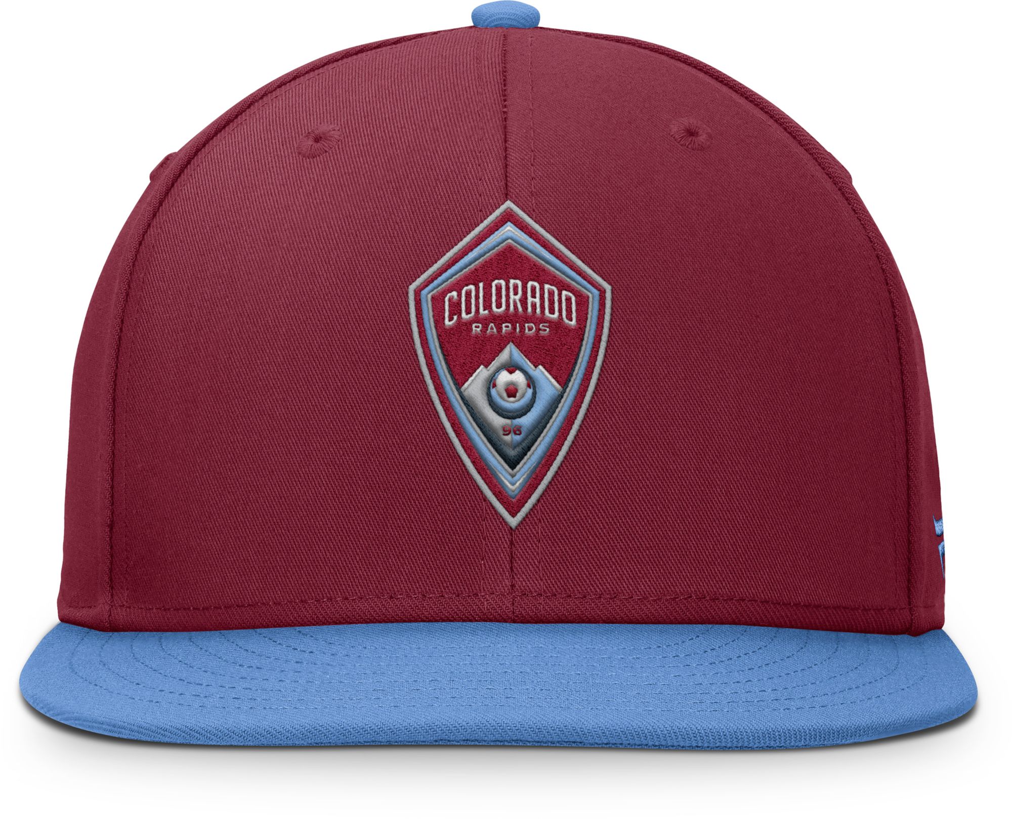 MLS Adult Colorado Rapids Dark Garnet Logo Snapback Adjustable Hat product image