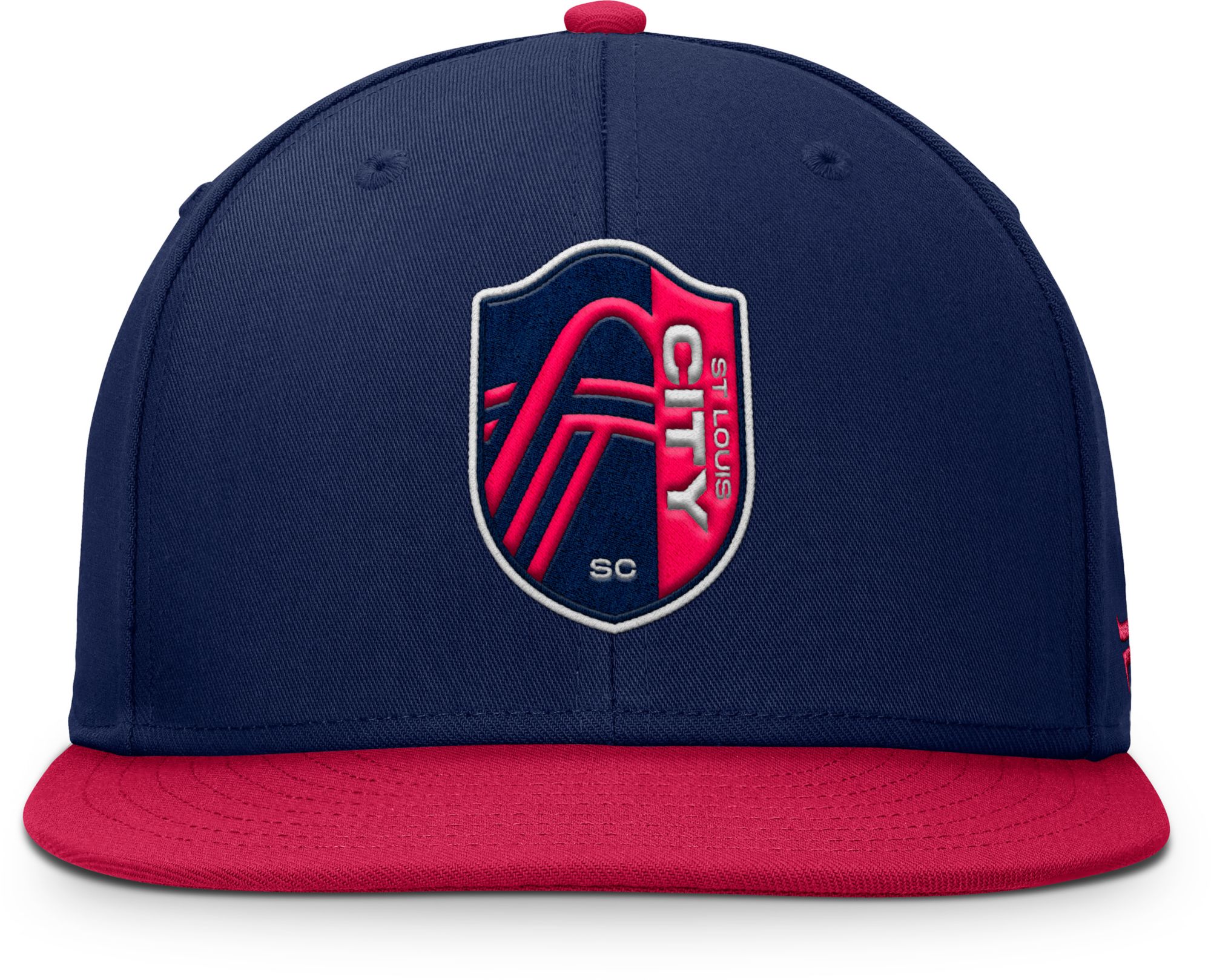 MLS Adult St. Louis City SC Athletic Navy Logo Snapback Adjustable Hat product image