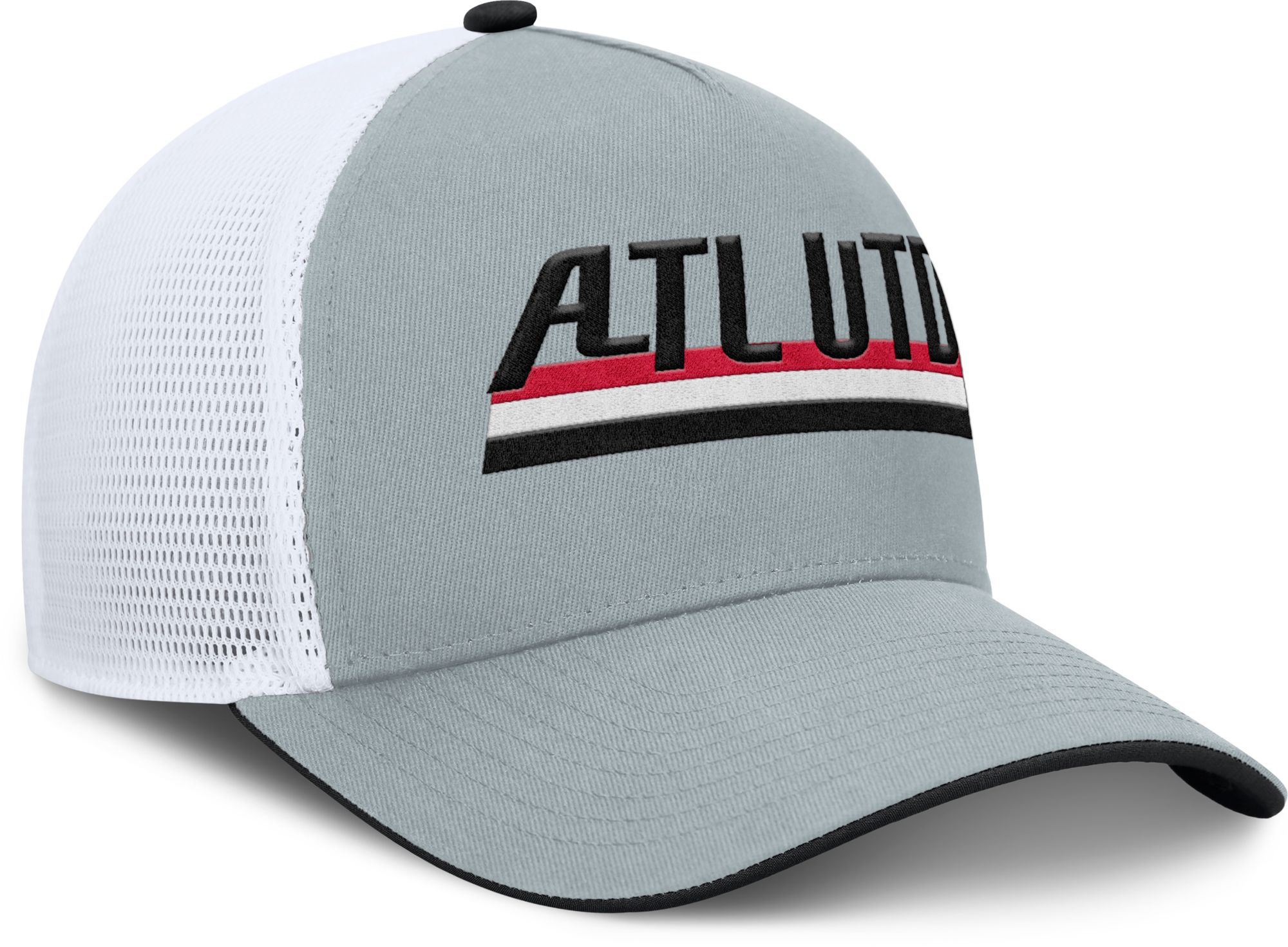 MLS Adult Atlanta United Gray Wordmark Adjustable Trucker Hat product image