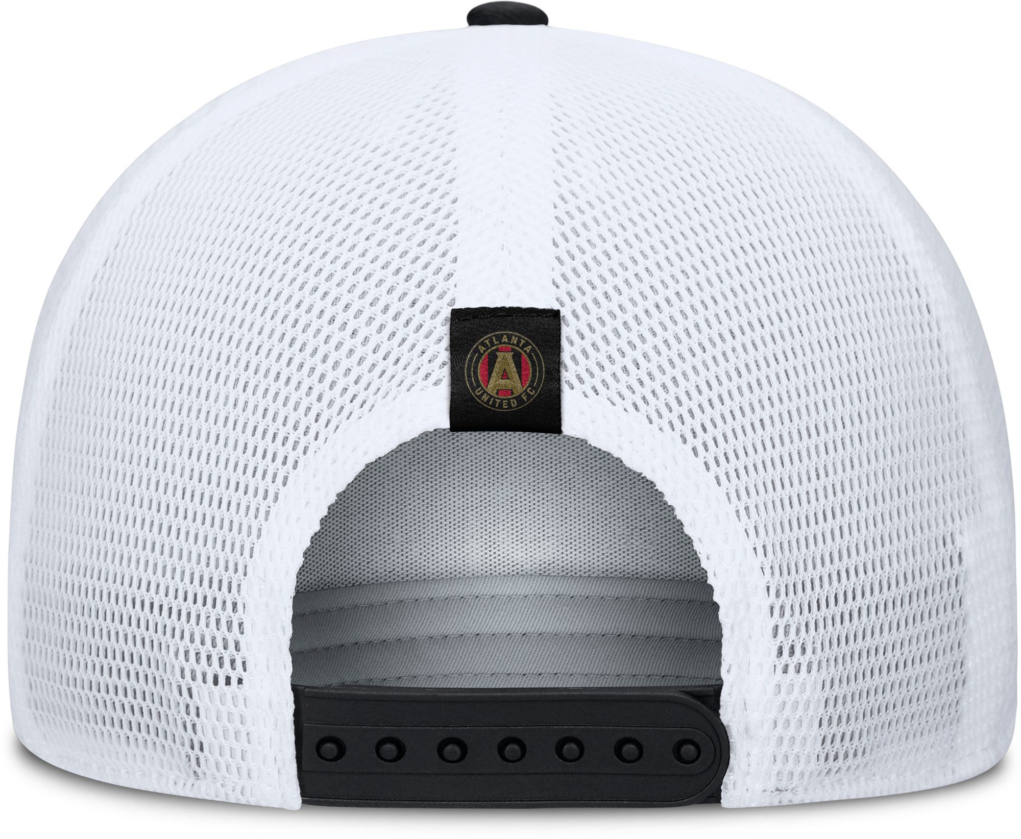 MLS Adult Atlanta United Gray Wordmark Adjustable Trucker Hat product image