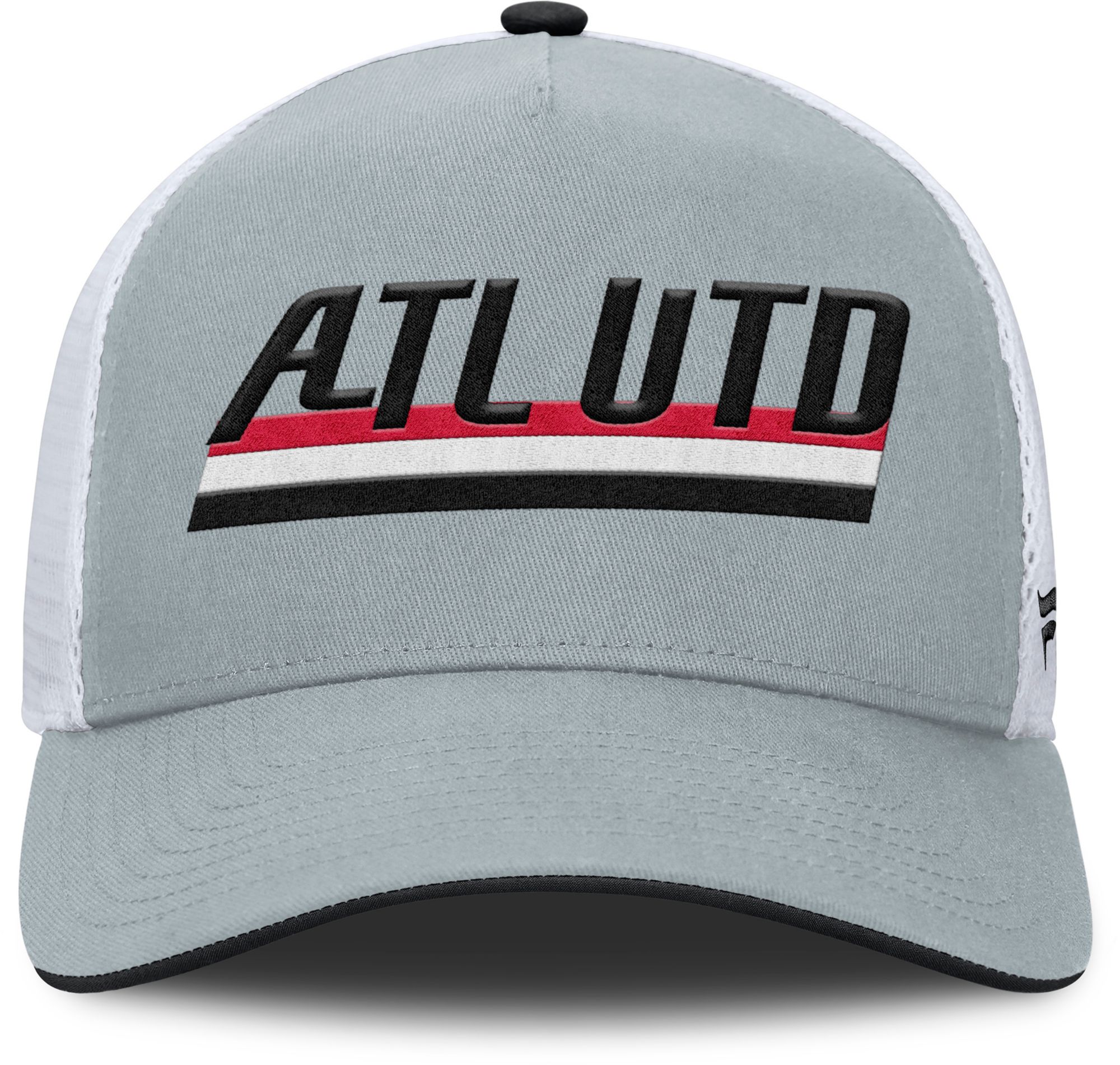 MLS Adult Atlanta United Gray Wordmark Adjustable Trucker Hat product image