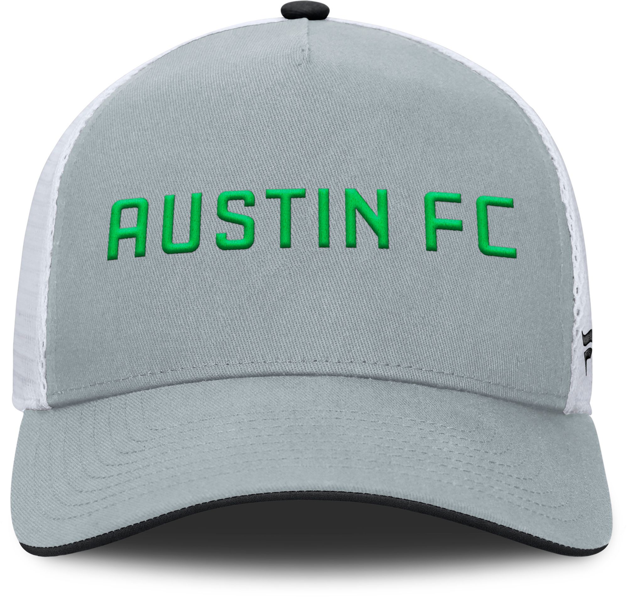 MLS Adult Austin FC Gray Wordmark Adjustable Trucker Hat product image