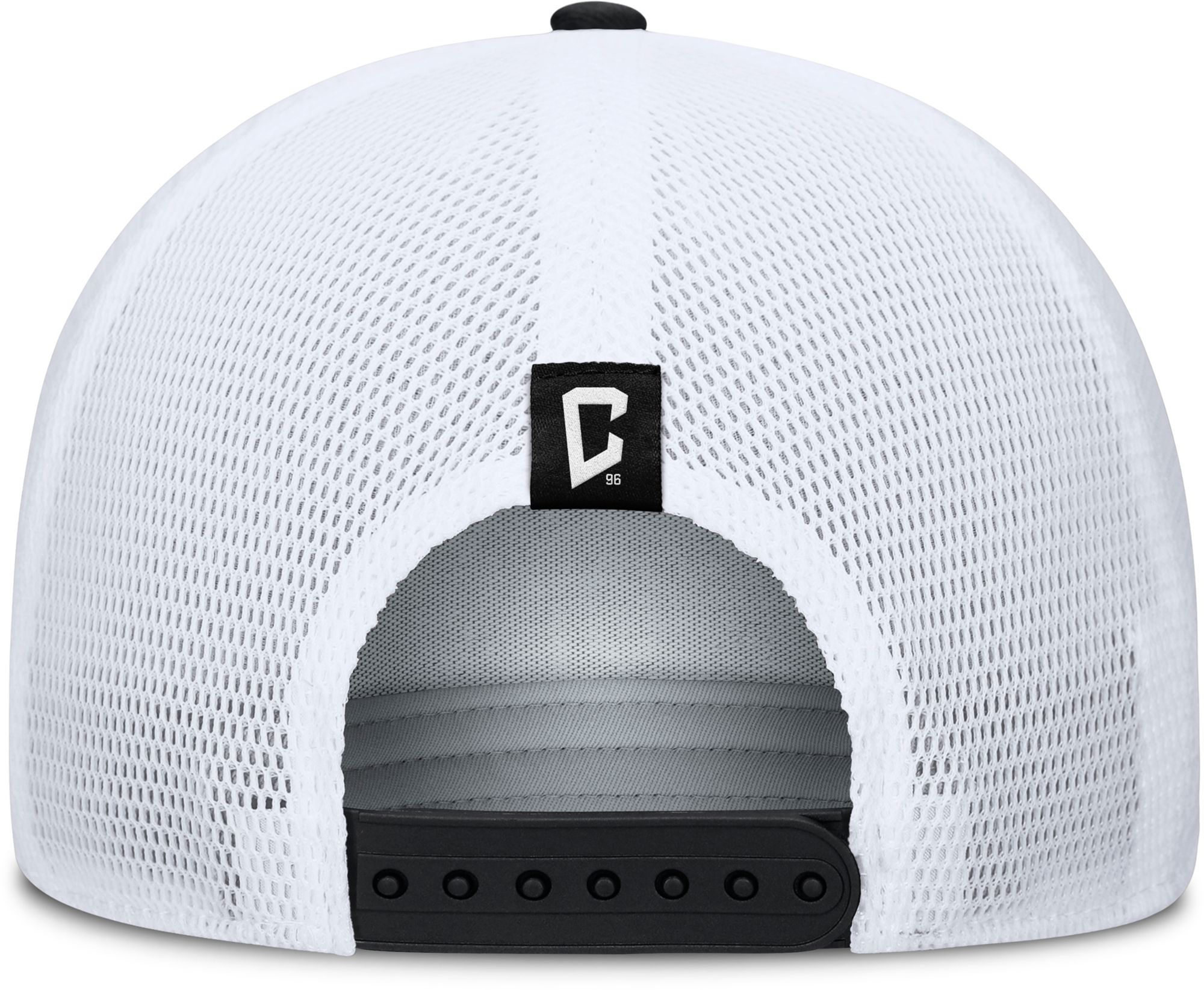 MLS Adult Columbus Crew Gray Wordmark Adjustable Trucker Hat product image