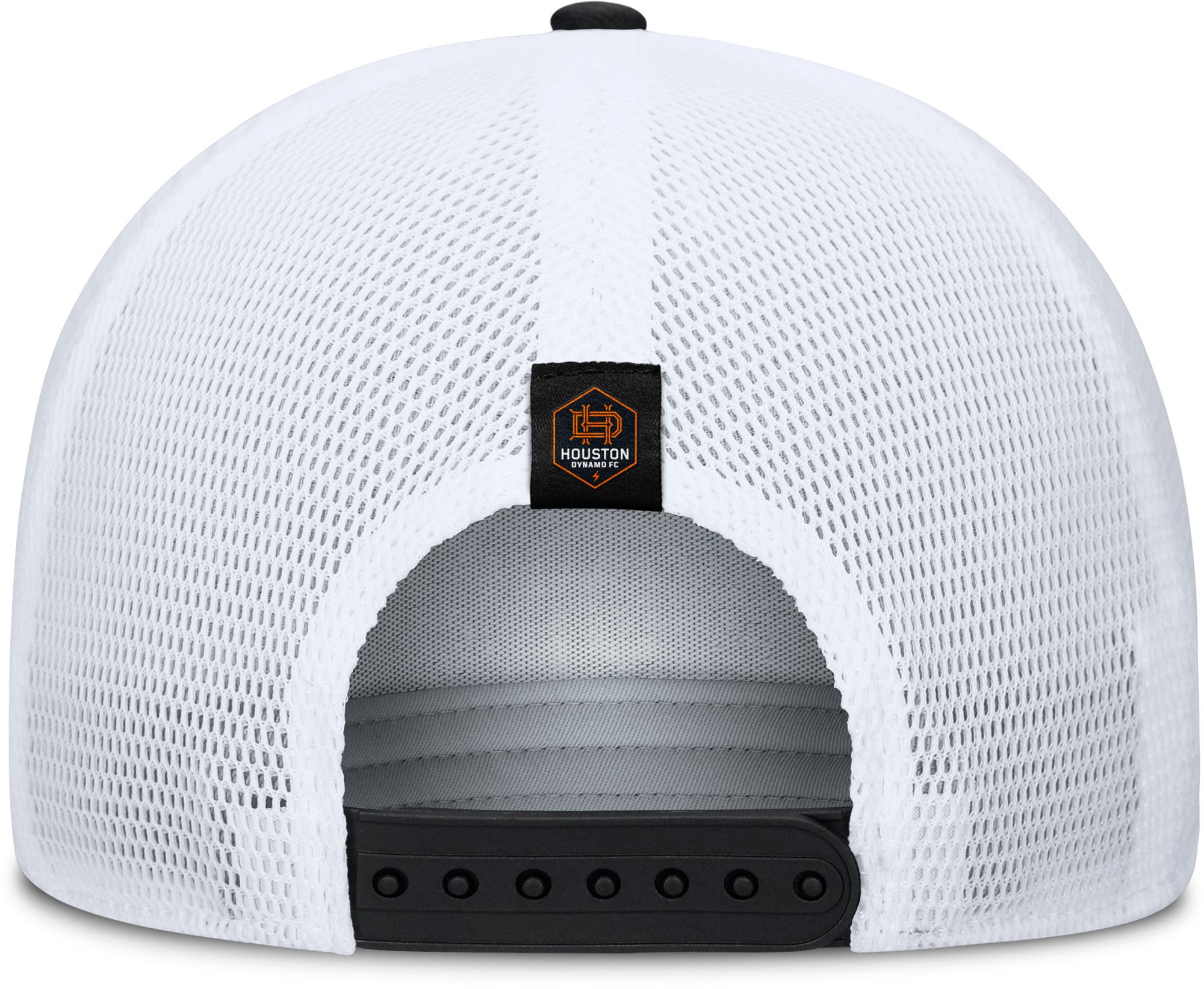 MLS Adult Houston Dynamo Gray Wordmark Adjustable Trucker Hat product image