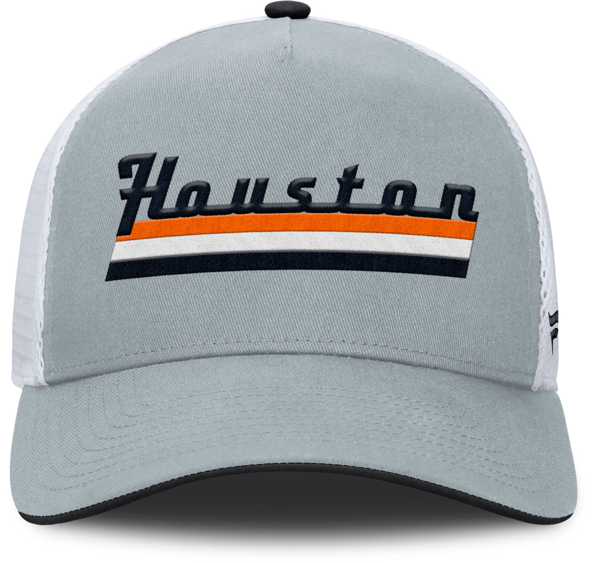 MLS Adult Houston Dynamo Gray Wordmark Adjustable Trucker Hat product image