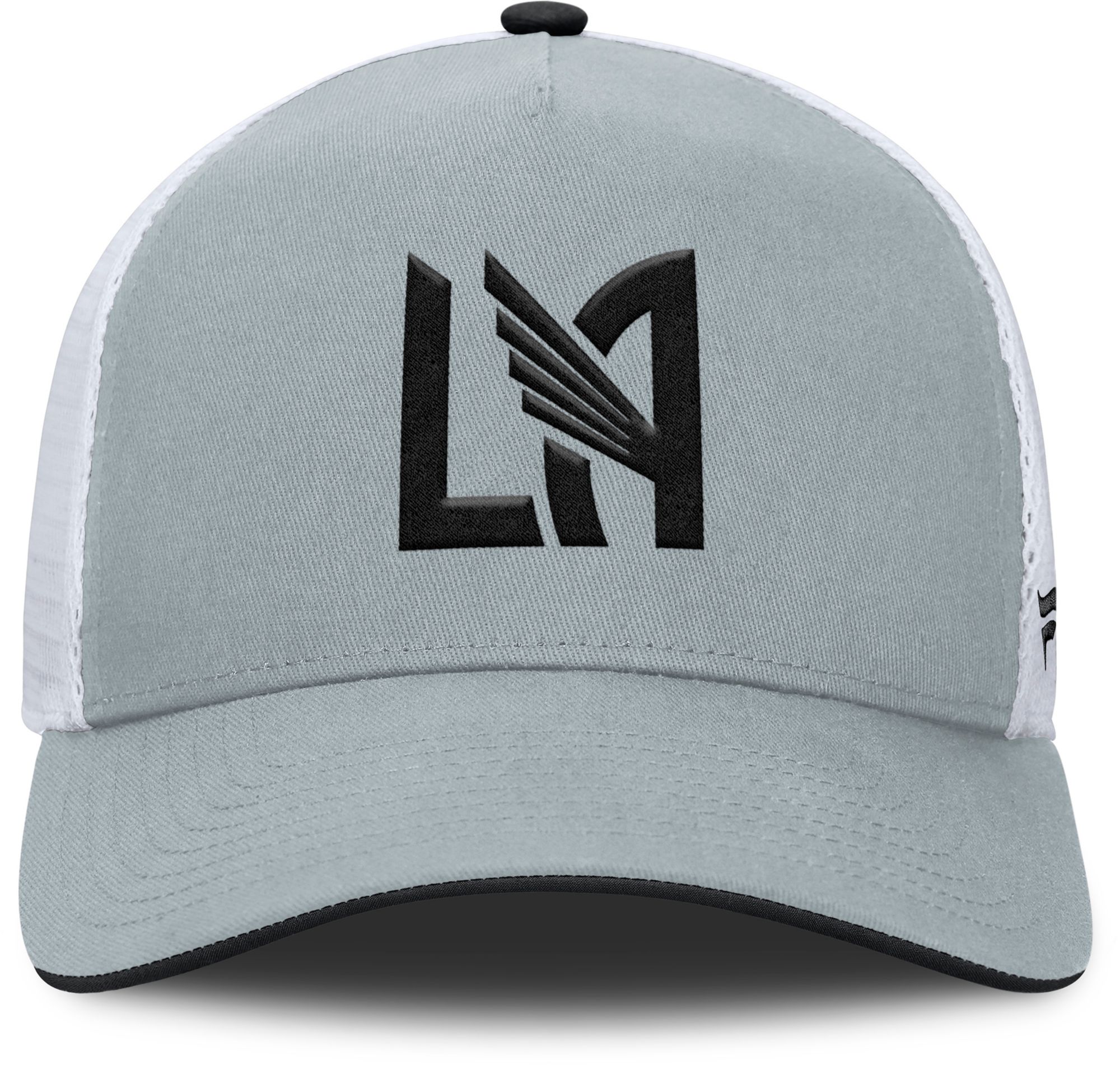 MLS Adult Los Angeles FC Gray Wordmark Adjustable Trucker Hat product image