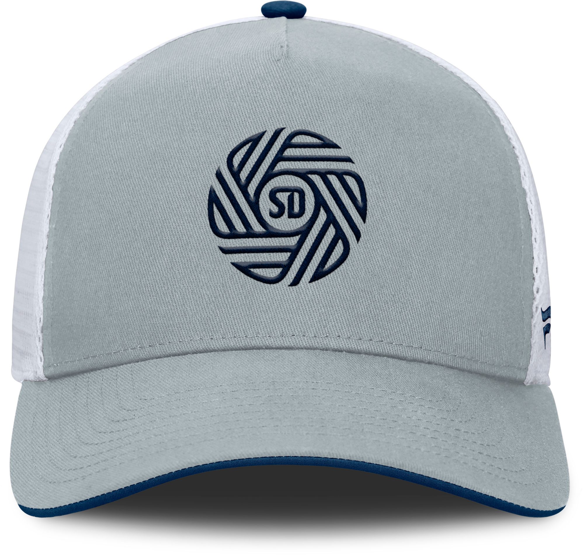 MLS Adult Orlando Pride Gray Wordmark Adjustable Trucker Hat product image