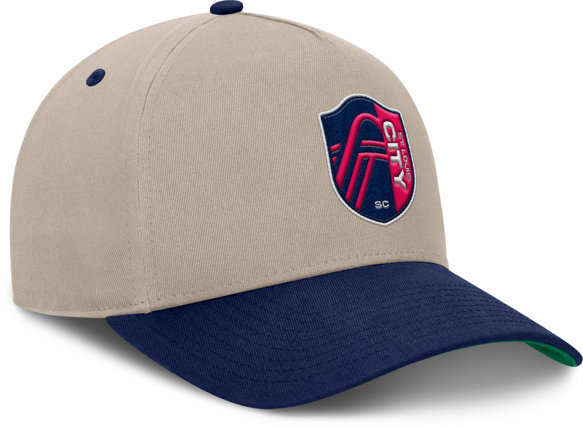 MLS Adult St. Louis City SC Tan Logo Standard Adjustable Hat product image