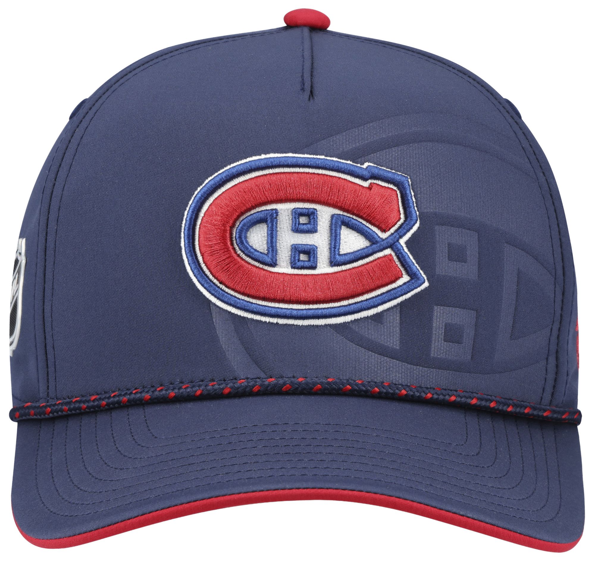 NHL Adult Montreal Canadiens Navy 2026 Draft A-Frame Snapback Adjustable Hat product image