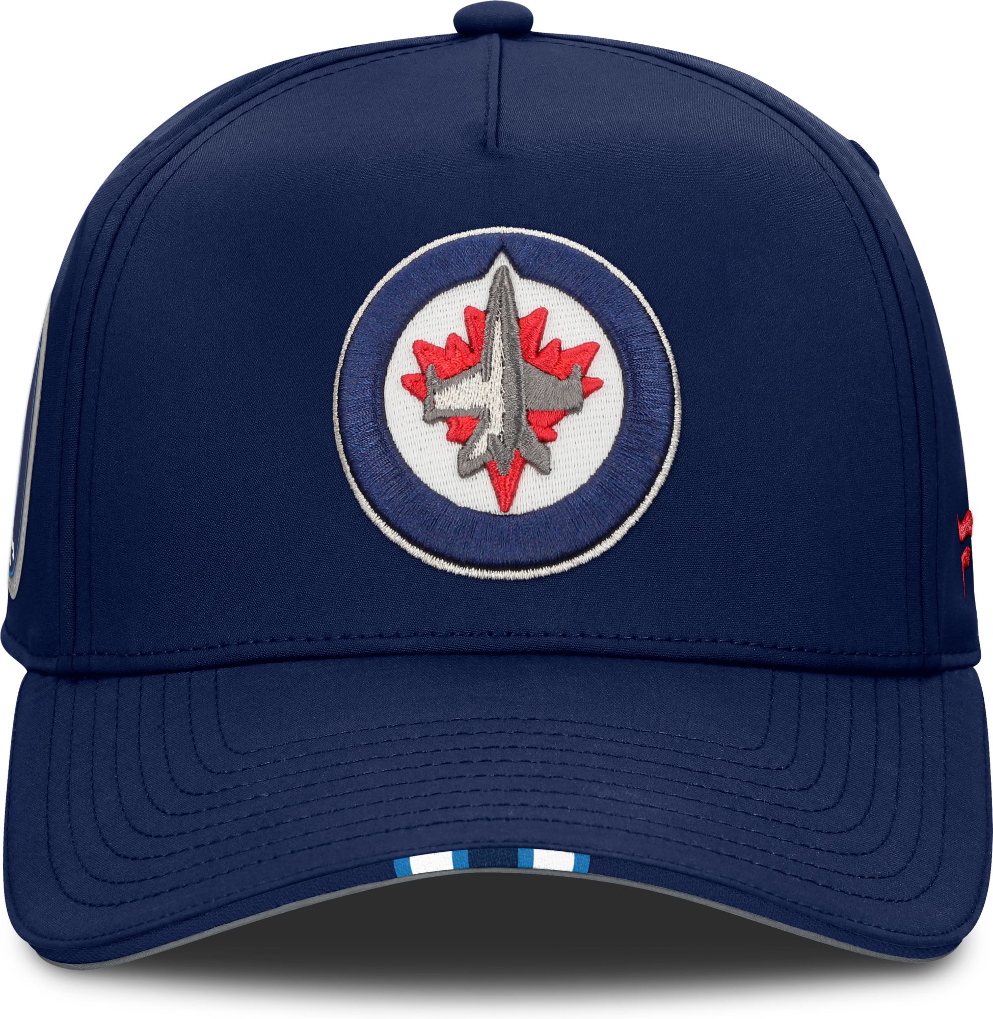 NHL Adult Winnipeg Jets Navy 2025 Draft Podium Adjustable Hat product image
