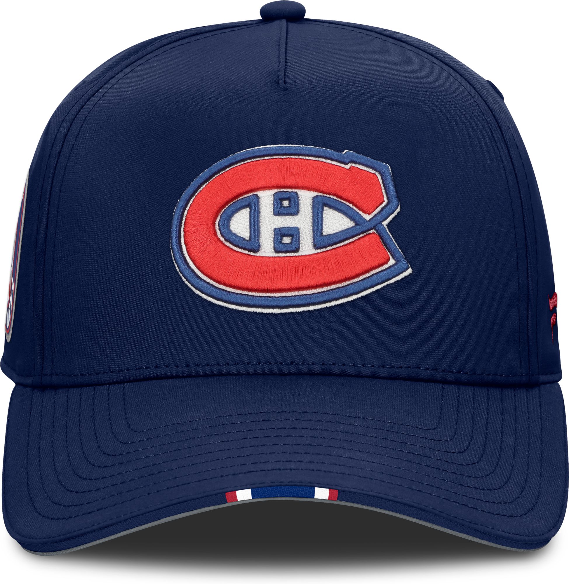 NHL Adult Montreal Canadiens Navy 2025 Draft Podium Adjustable Hat product image