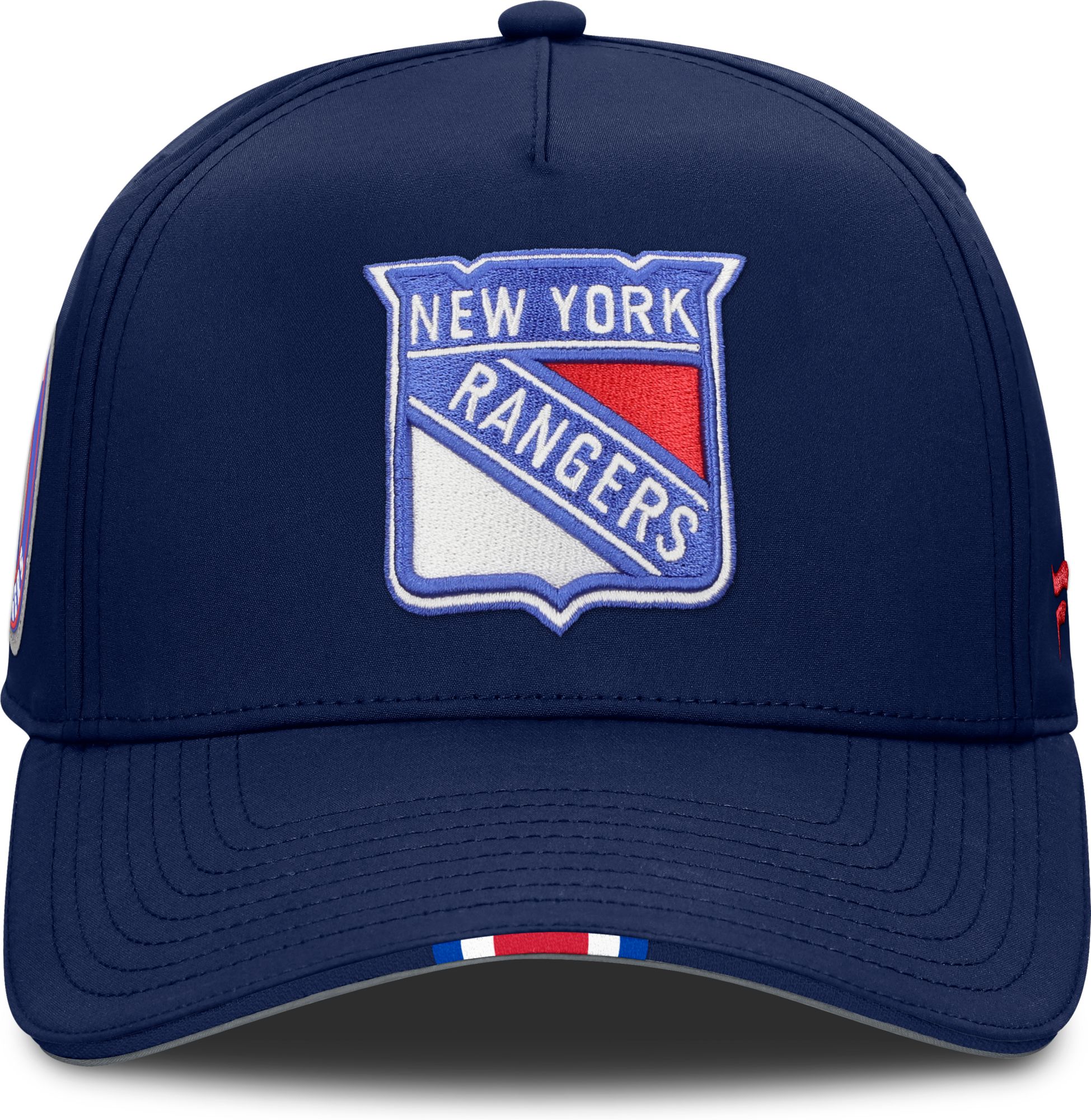 NHL Adult New York Rangers Navy 2025 Draft Podium Adjustable Hat product image