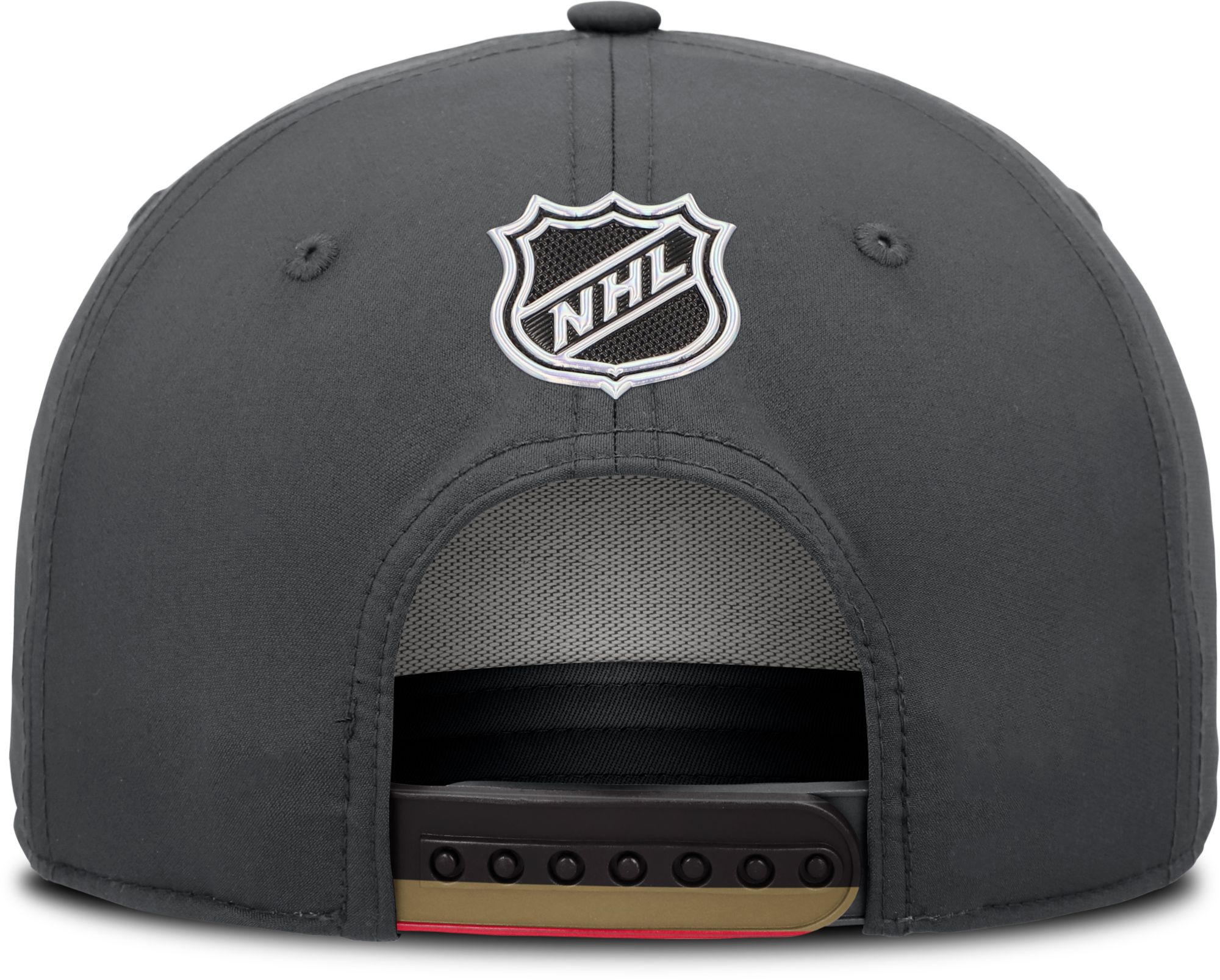 NHL Adult Vegas Golden Knights Grey 2025 Draft Podium Adjustable Hat product image