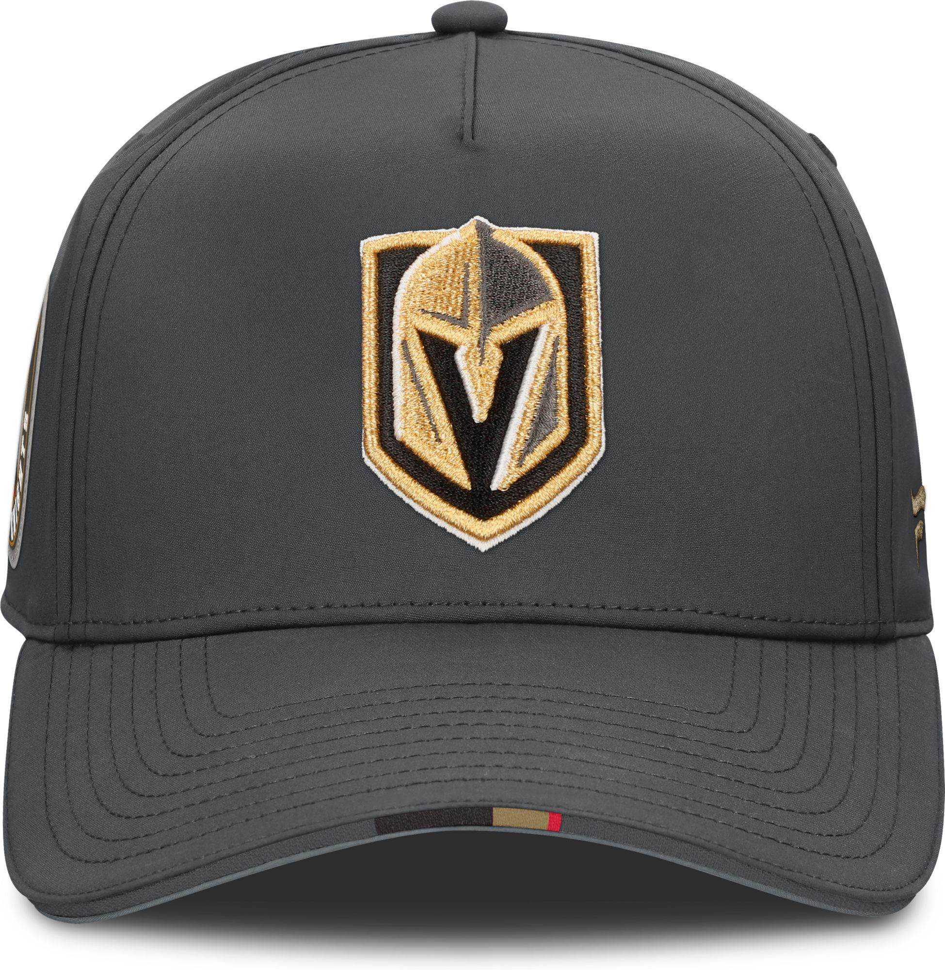 NHL Adult Vegas Golden Knights Grey 2025 Draft Podium Adjustable Hat product image