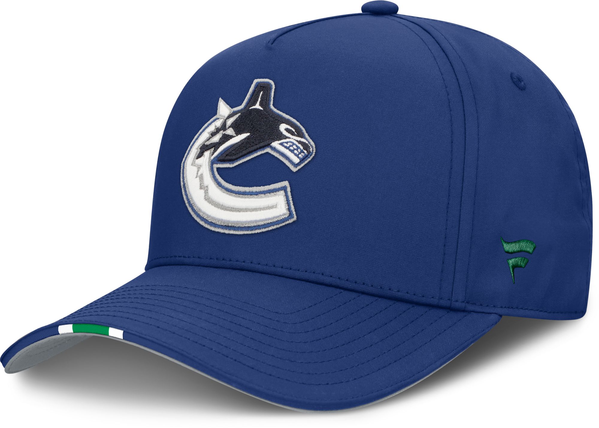 NHL Adult Vancouver Canucks Blue 2025 Draft Podium Adjustable Hat product image
