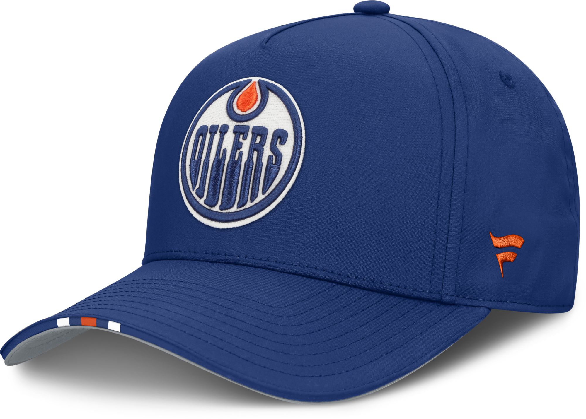 NHL Adult Edmonton Oilers Blue 2025 Draft Podium Adjustable Hat product image