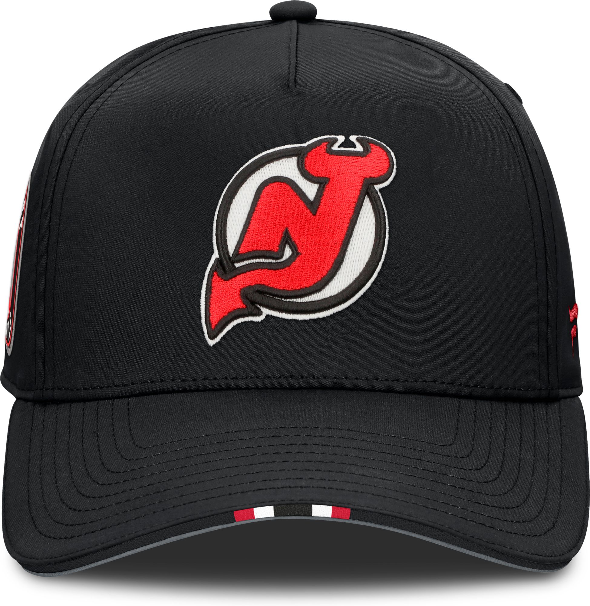 NHL Adult New Jersey Devils Black 2025 Draft Podium Adjustable Hat product image