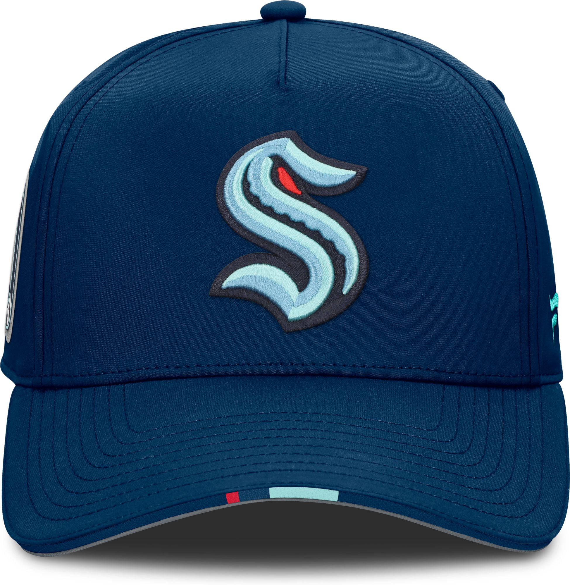 NHL Adult Seattle Kraken Navy 2025 Draft Podium Adjustable Hat product image