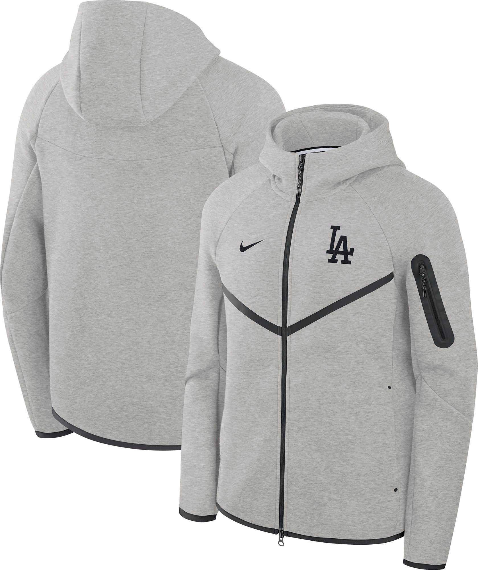 Nike Men's Los Angeles Dodgers Tech Fleece Full-Zip Hoodie