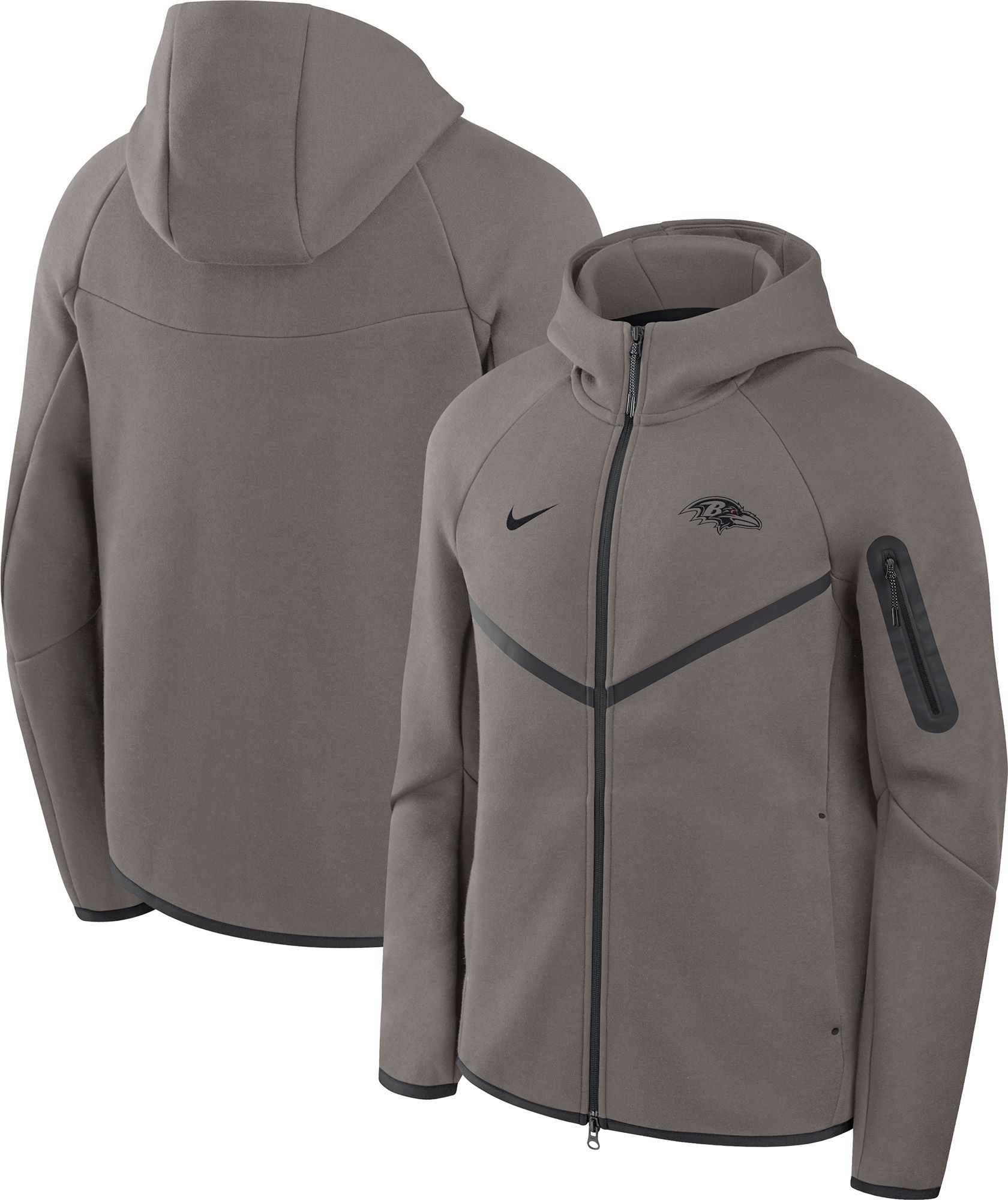 Nike Men's Baltimore Ravens Tech Fleece Full-Zip Hoodie | Dick's