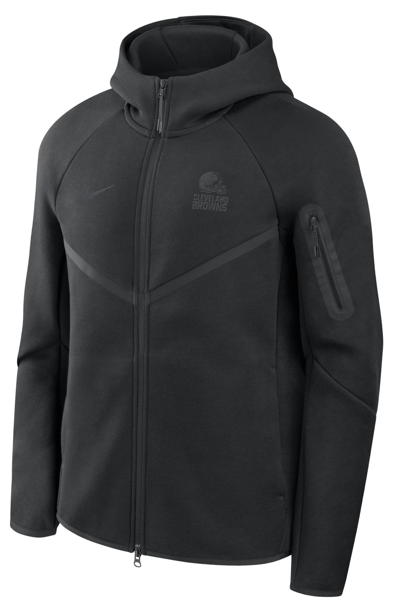 Nike Men's Cleveland Browns Tech Fleece Full-Zip Hoodie | Dick's