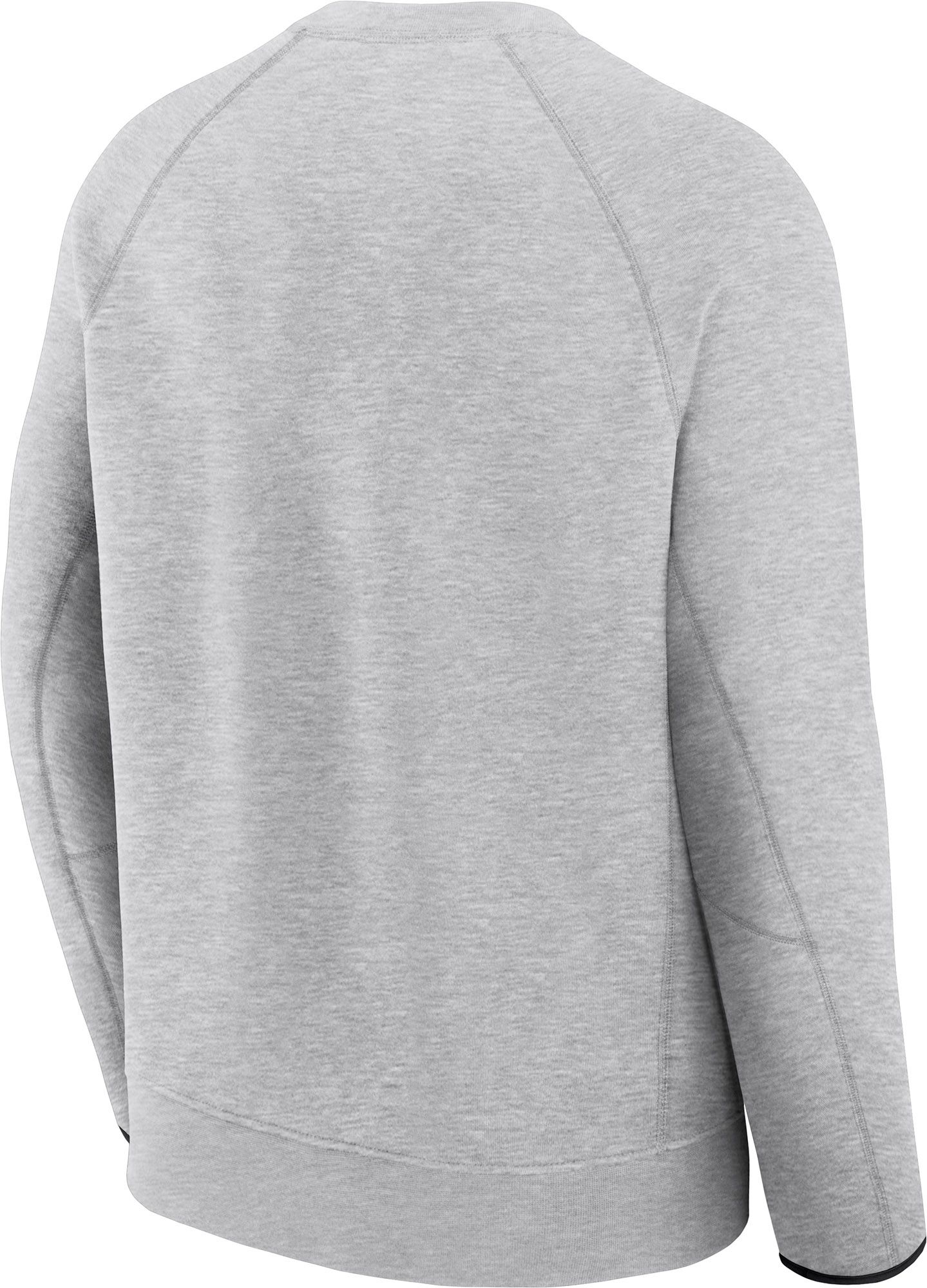 Nike Men's Ohio State Buckeyes Dark Grey Heather Tech Fleece Crewneck Sweatshirt product image