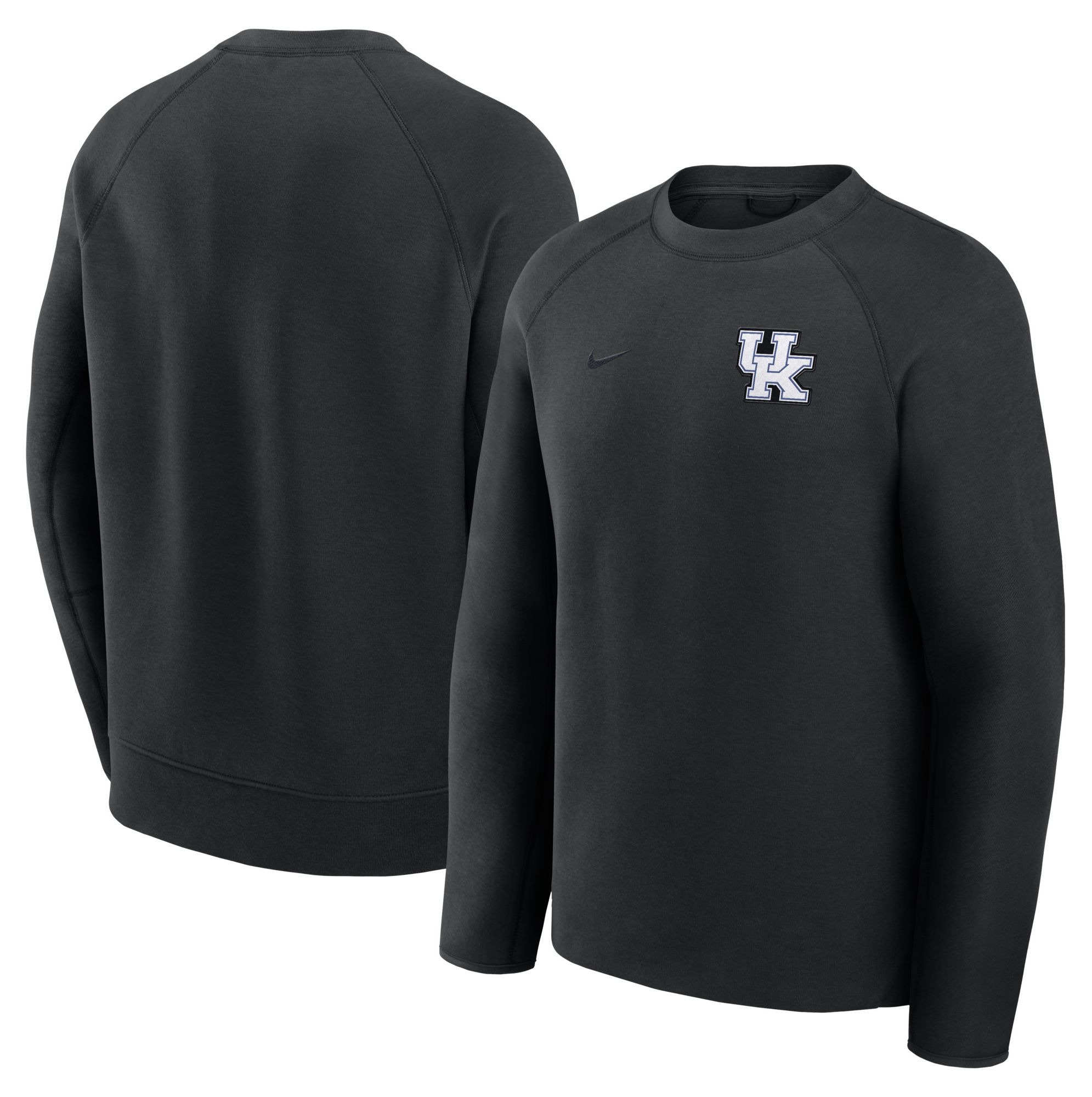 Nike Men's Kentucky Wildcats Black Tech Fleece Crewneck Sweatshirt product image